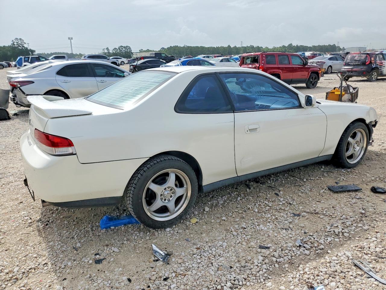 1998 Honda Prelude Белый vin: JHMBB6249WC014054