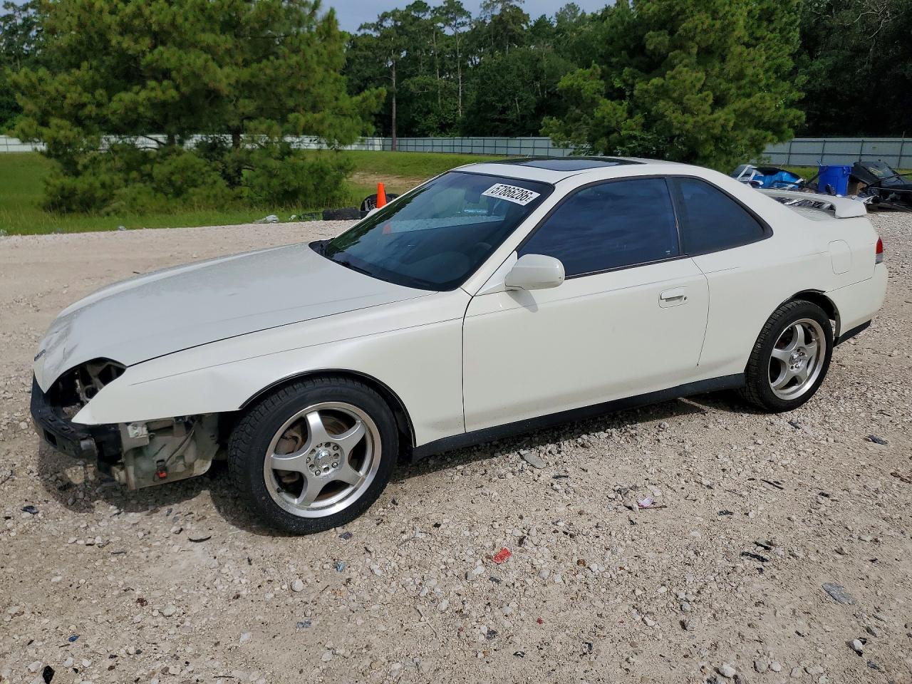 1998 Honda Prelude Белый vin: JHMBB6249WC014054