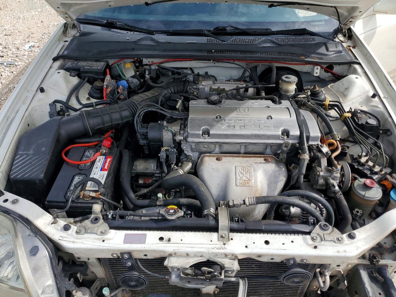 1998 Honda Prelude Белый vin: JHMBB6249WC014054