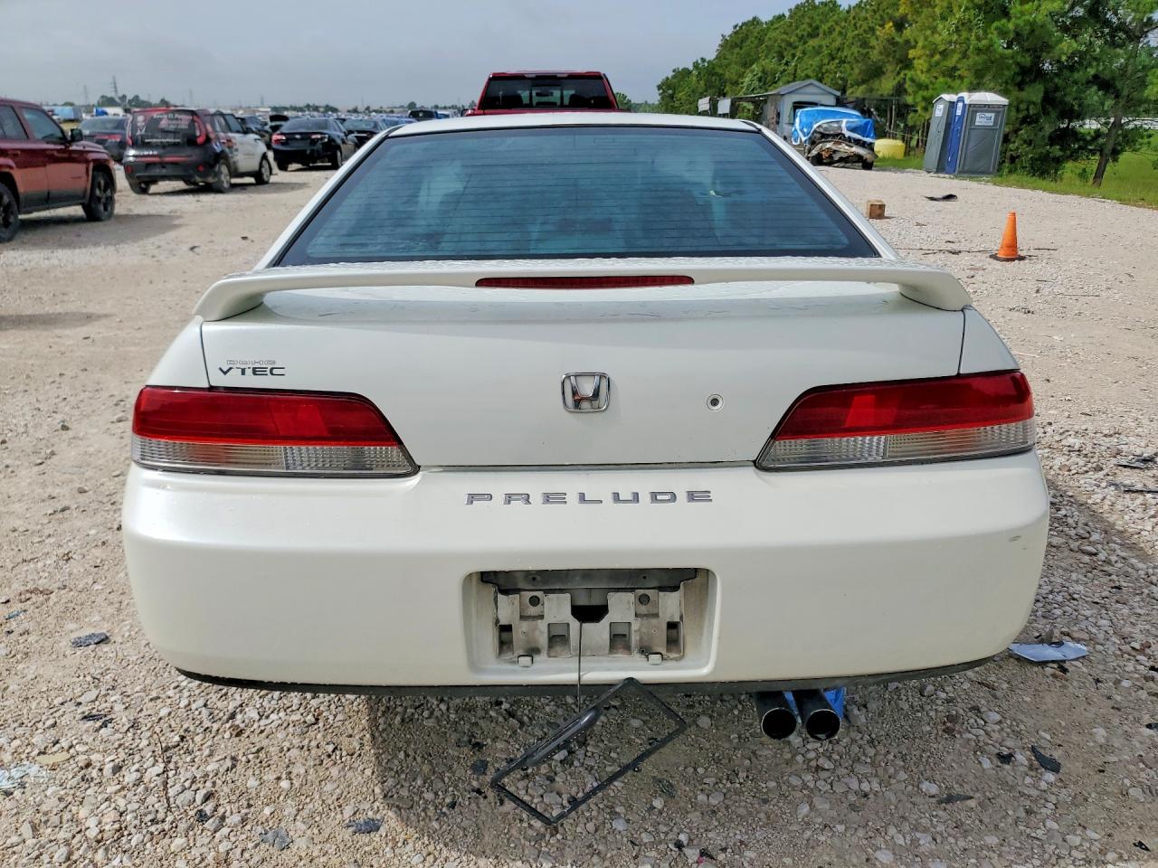 1998 Honda Prelude Белый vin: JHMBB6249WC014054