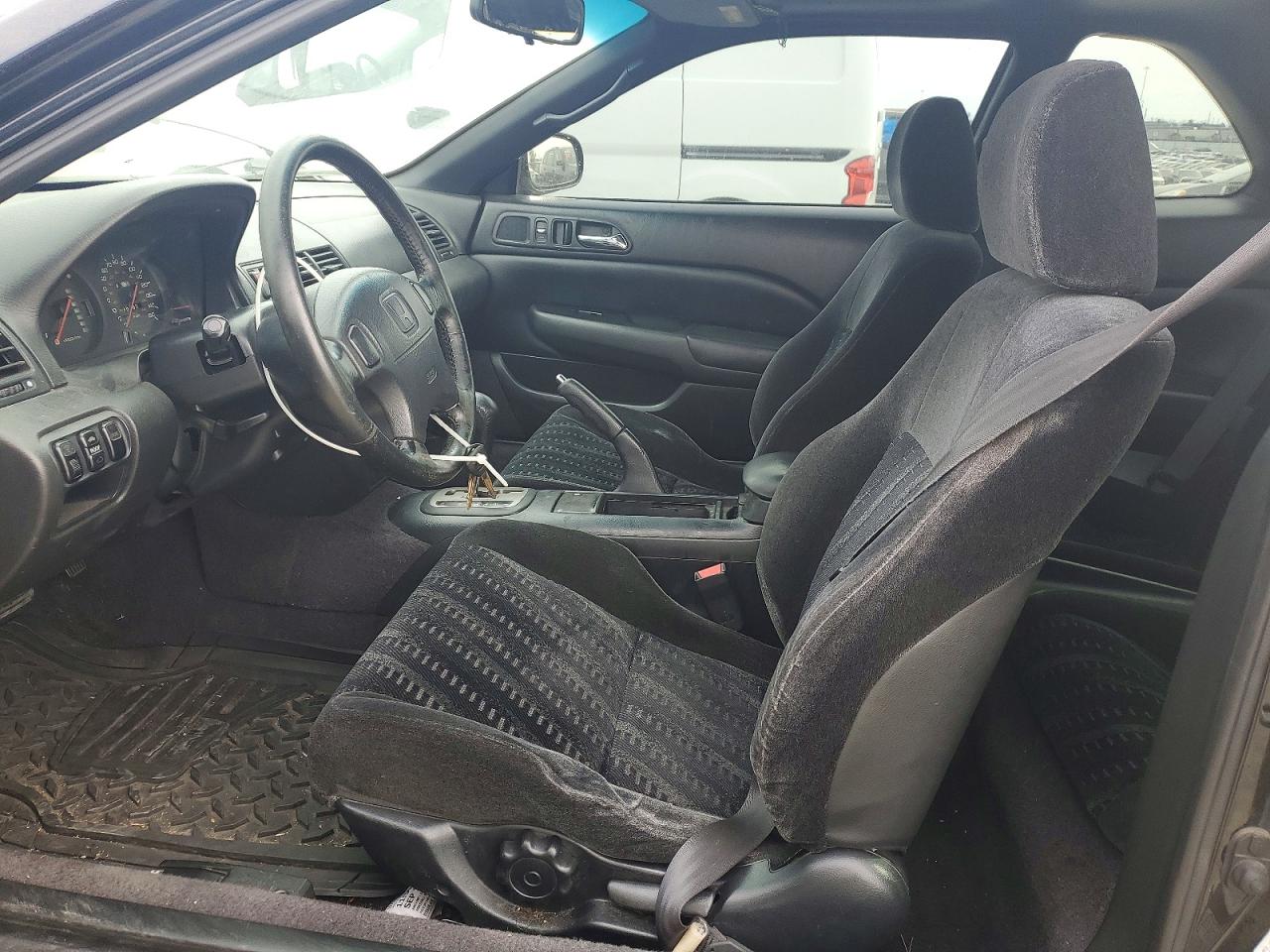 2001 Honda Prelude Black vin: JHMBB624X1C003654