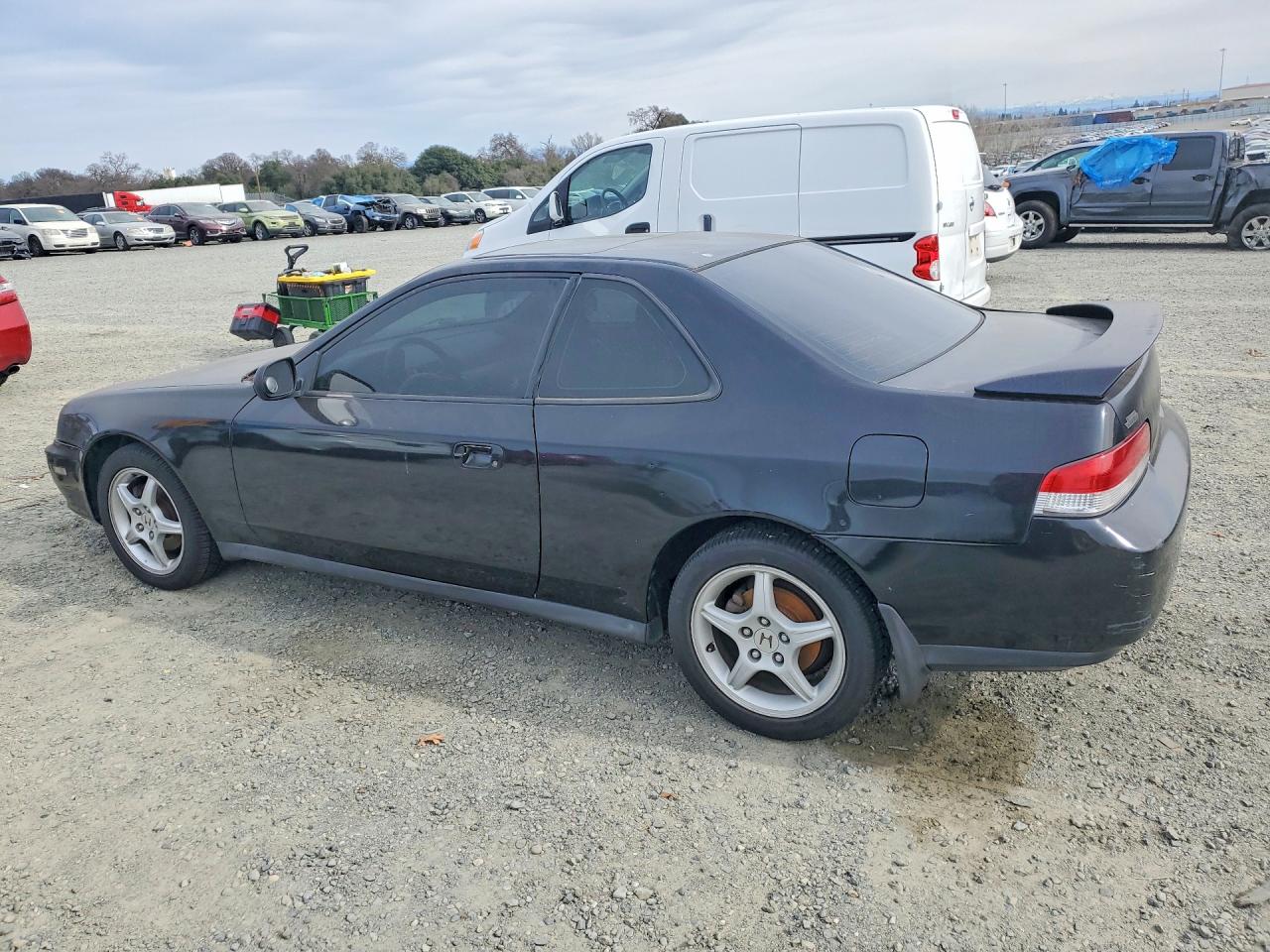 2001 Honda Prelude Black vin: JHMBB624X1C003654