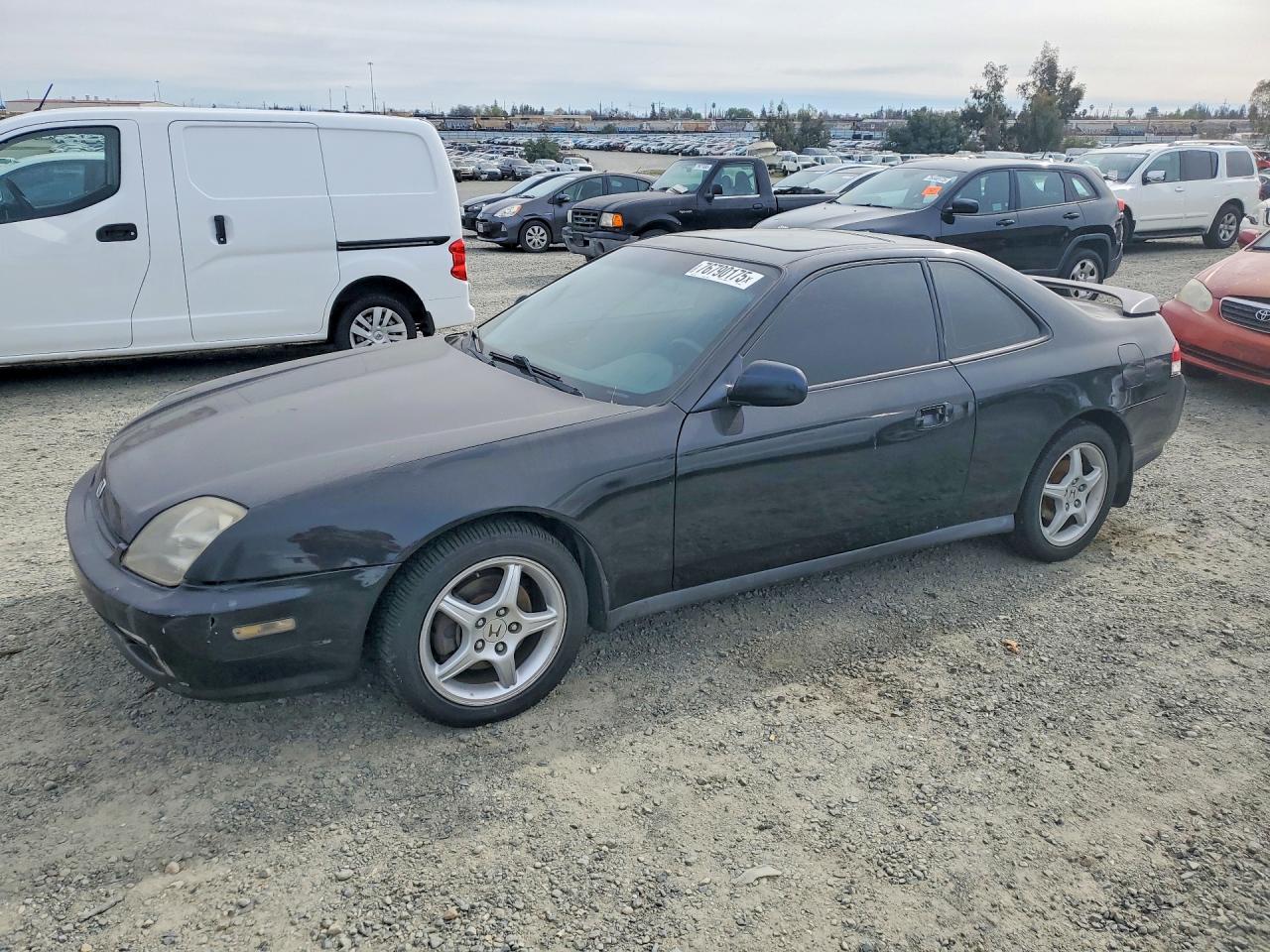 2001 Honda Prelude Black vin: JHMBB624X1C003654