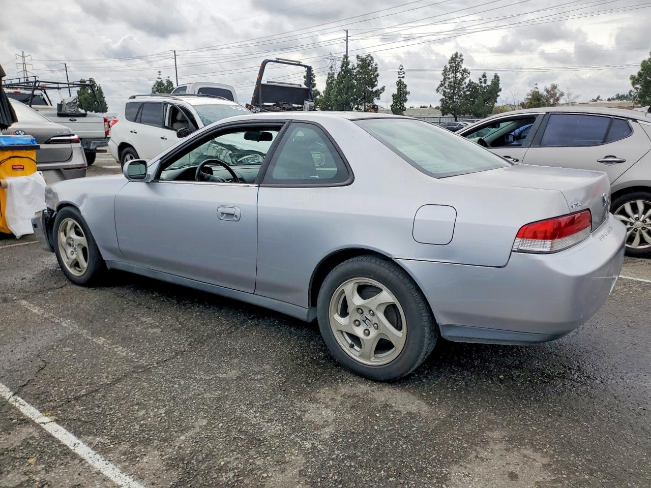 2001 Honda Prelude Silver vin: JHMBB624X1C007025