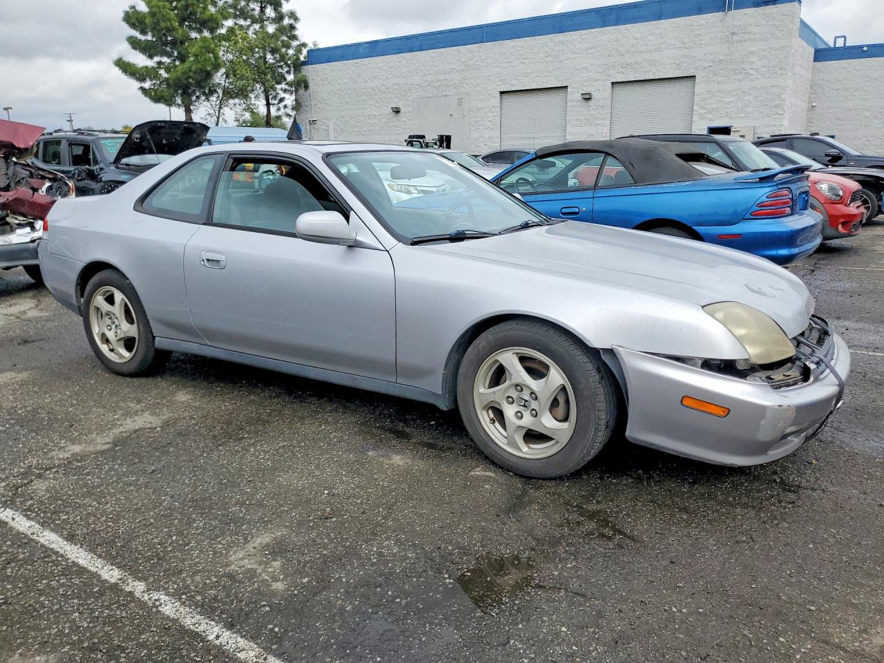 2001 Honda Prelude Silver vin: JHMBB624X1C007025