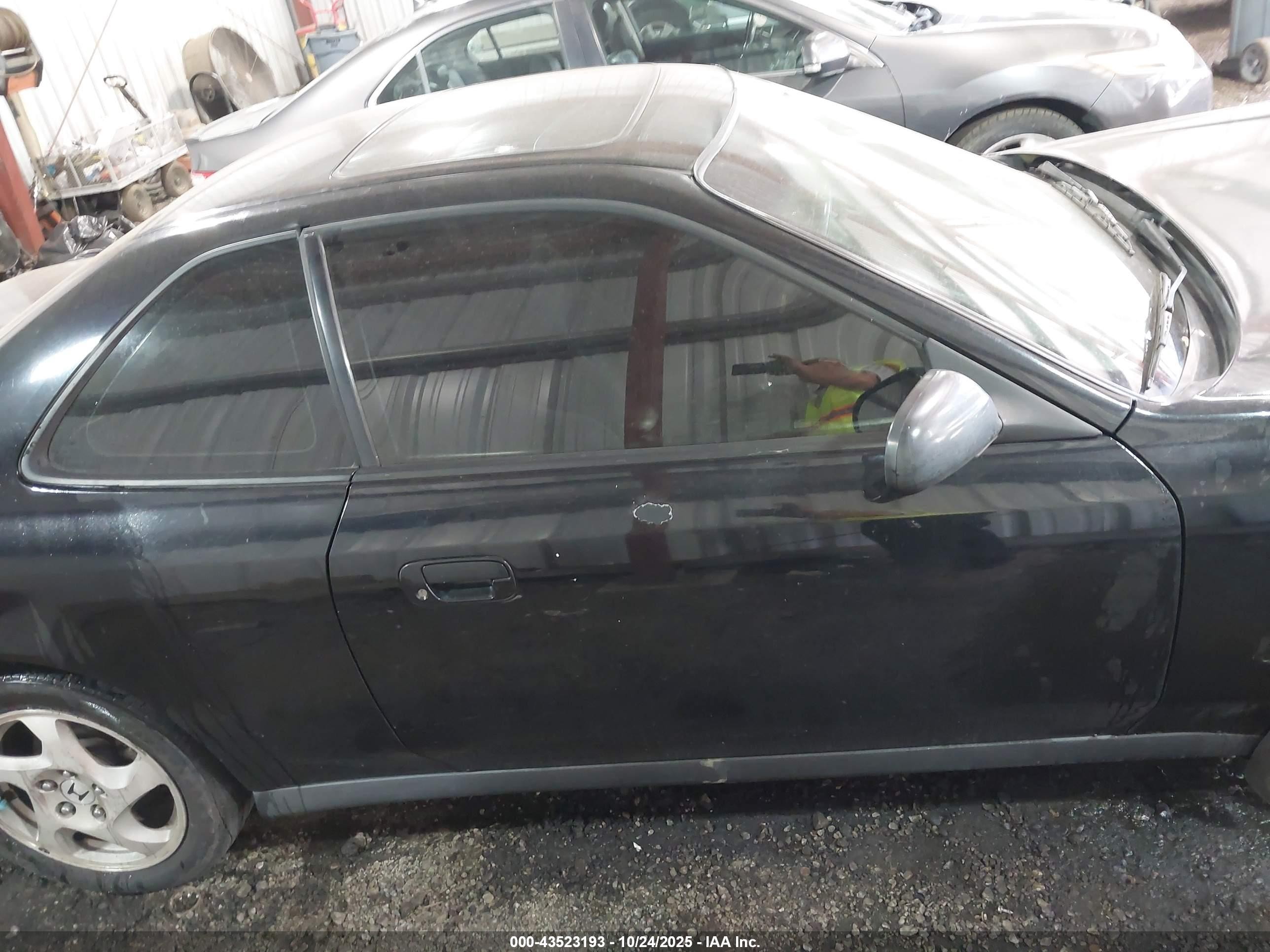 2001 Honda Prelude   Black vin: JHMBB624X1C010717