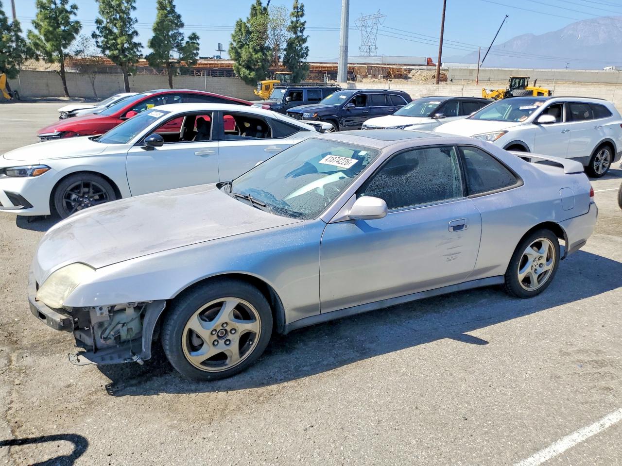 1997 Honda Prelude Silver vin: JHMBB624XVC007807