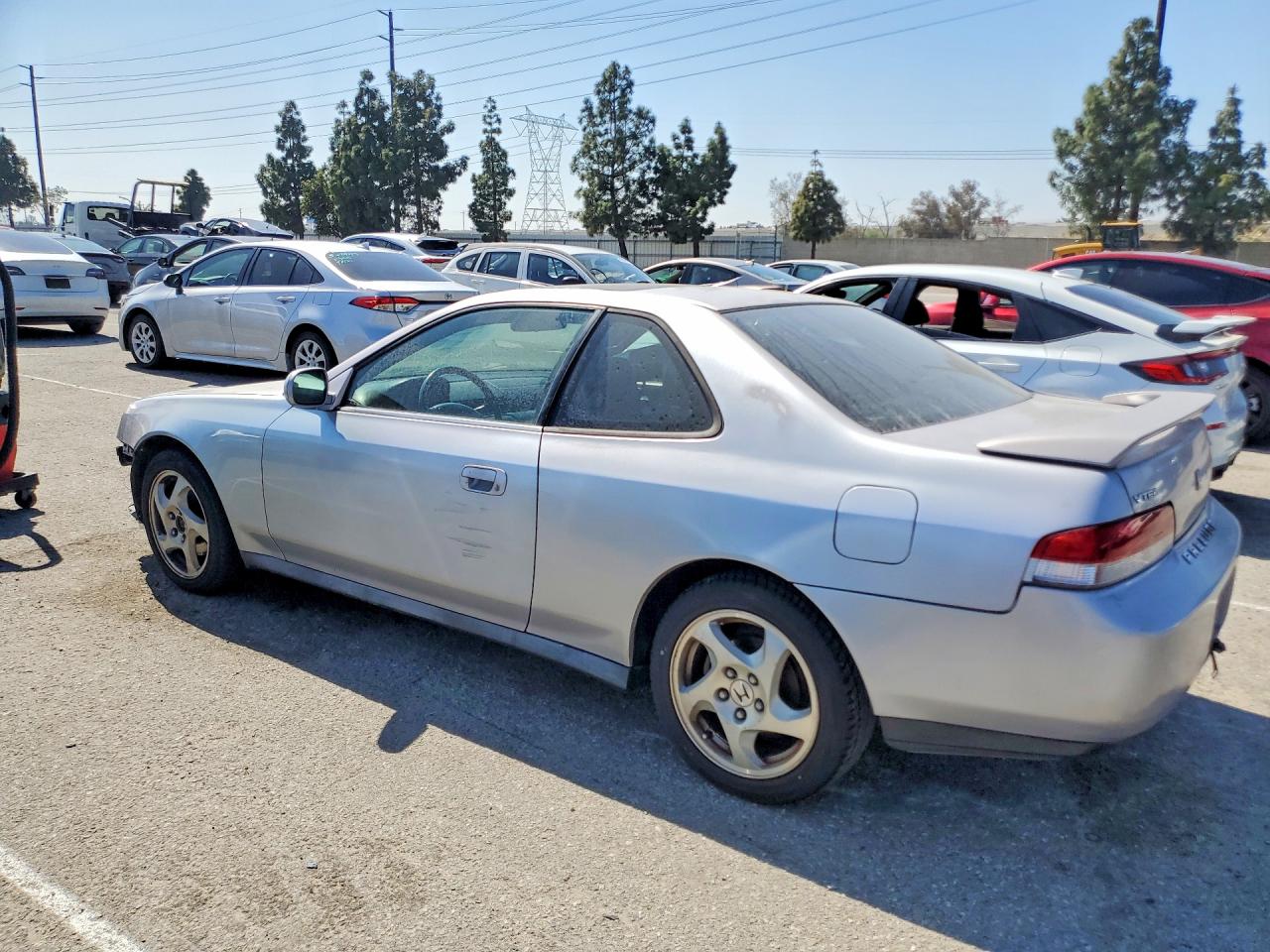 1997 Honda Prelude Silver vin: JHMBB624XVC007807