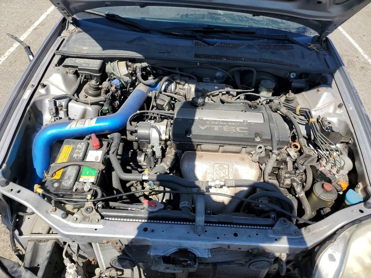 1997 Honda Prelude Silver vin: JHMBB624XVC007807