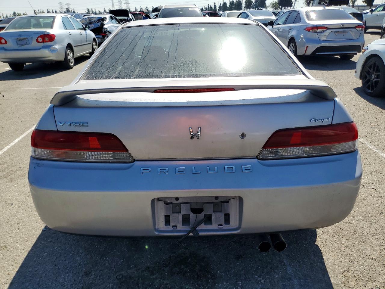 1997 Honda Prelude Silver vin: JHMBB624XVC007807