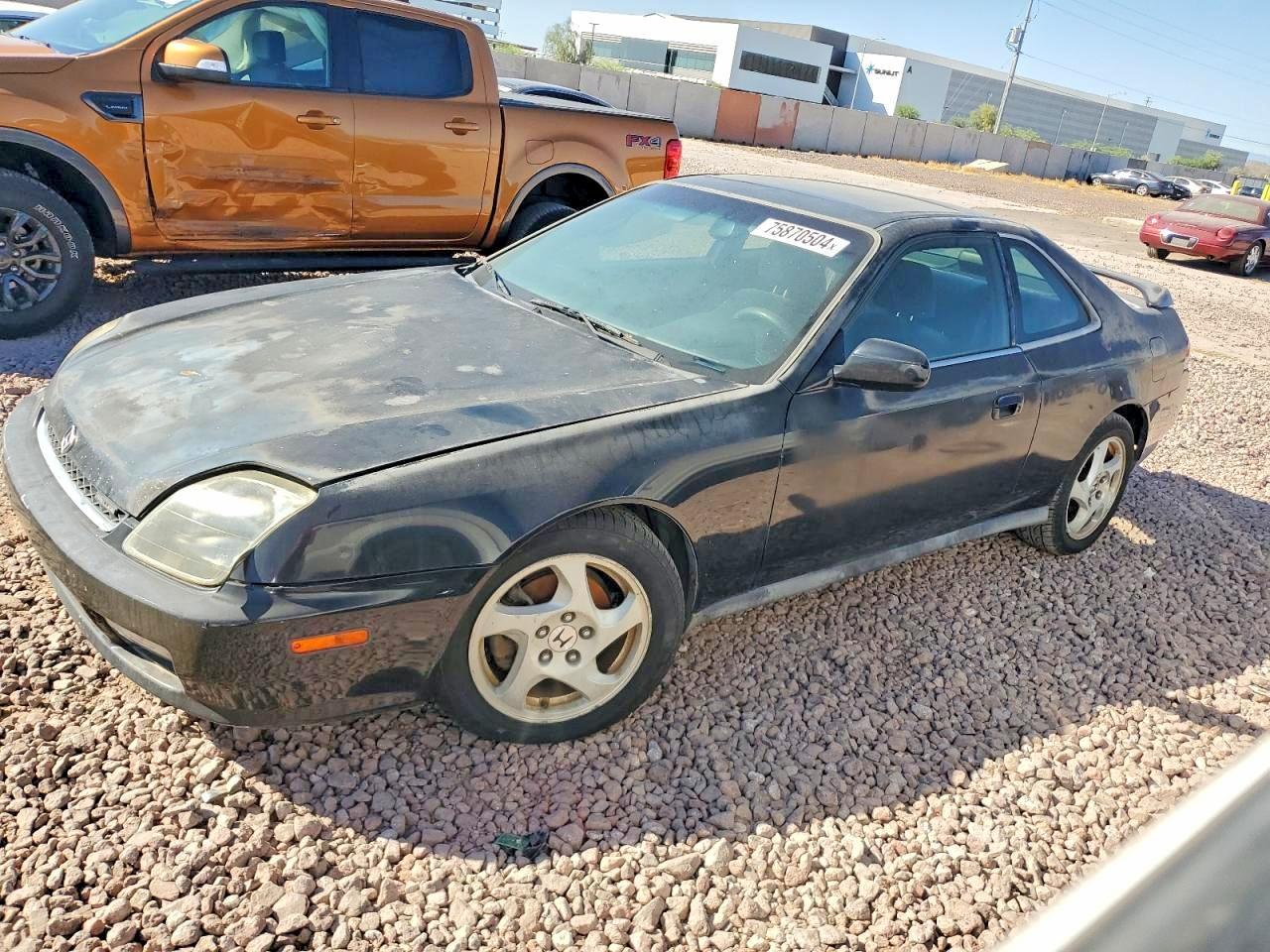 1999 Honda Prelude Black vin: JHMBB624XXC002223