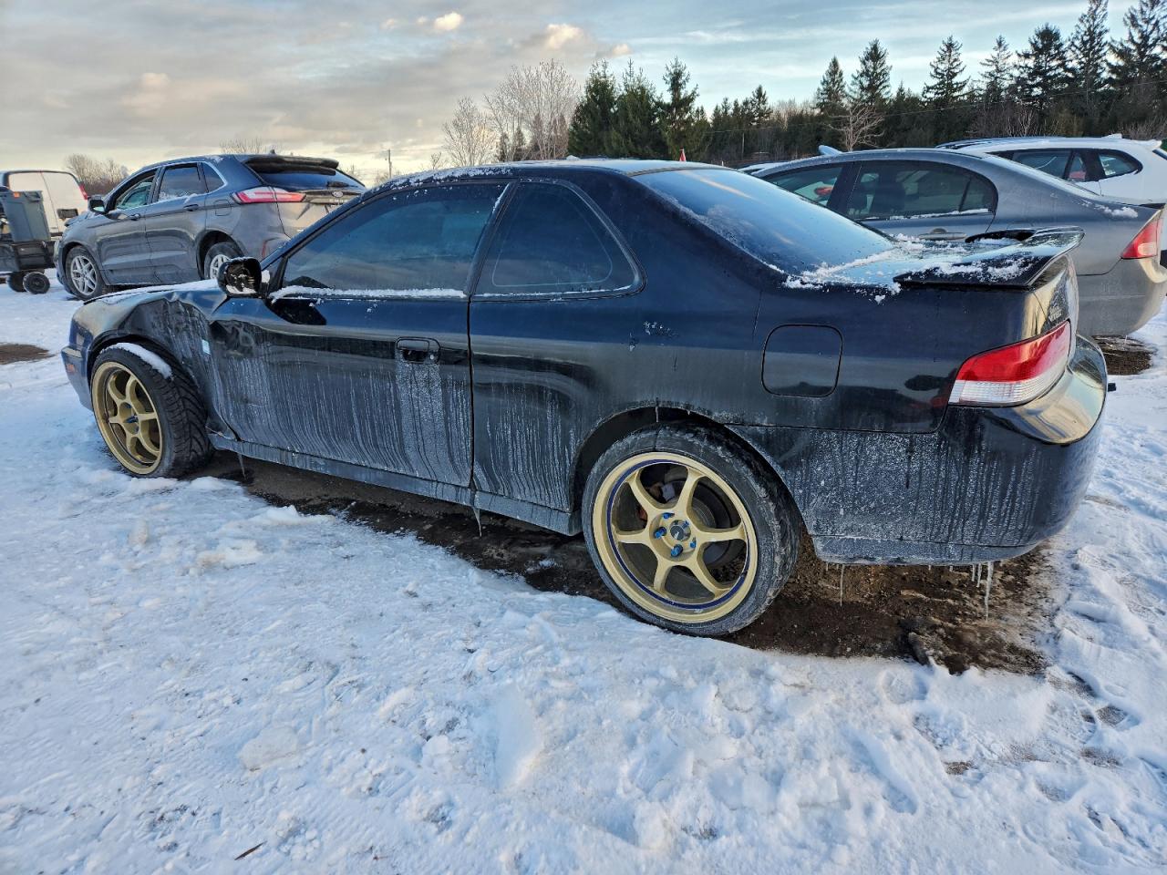 2001 Honda Prelude Se Black vin: JHMBB62781C801760