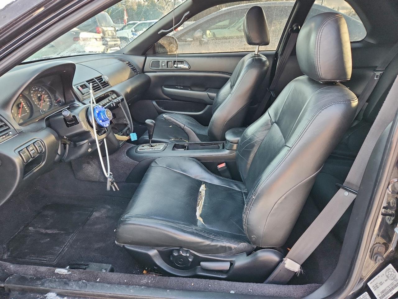 2001 Honda Prelude Se Black vin: JHMBB62781C801760