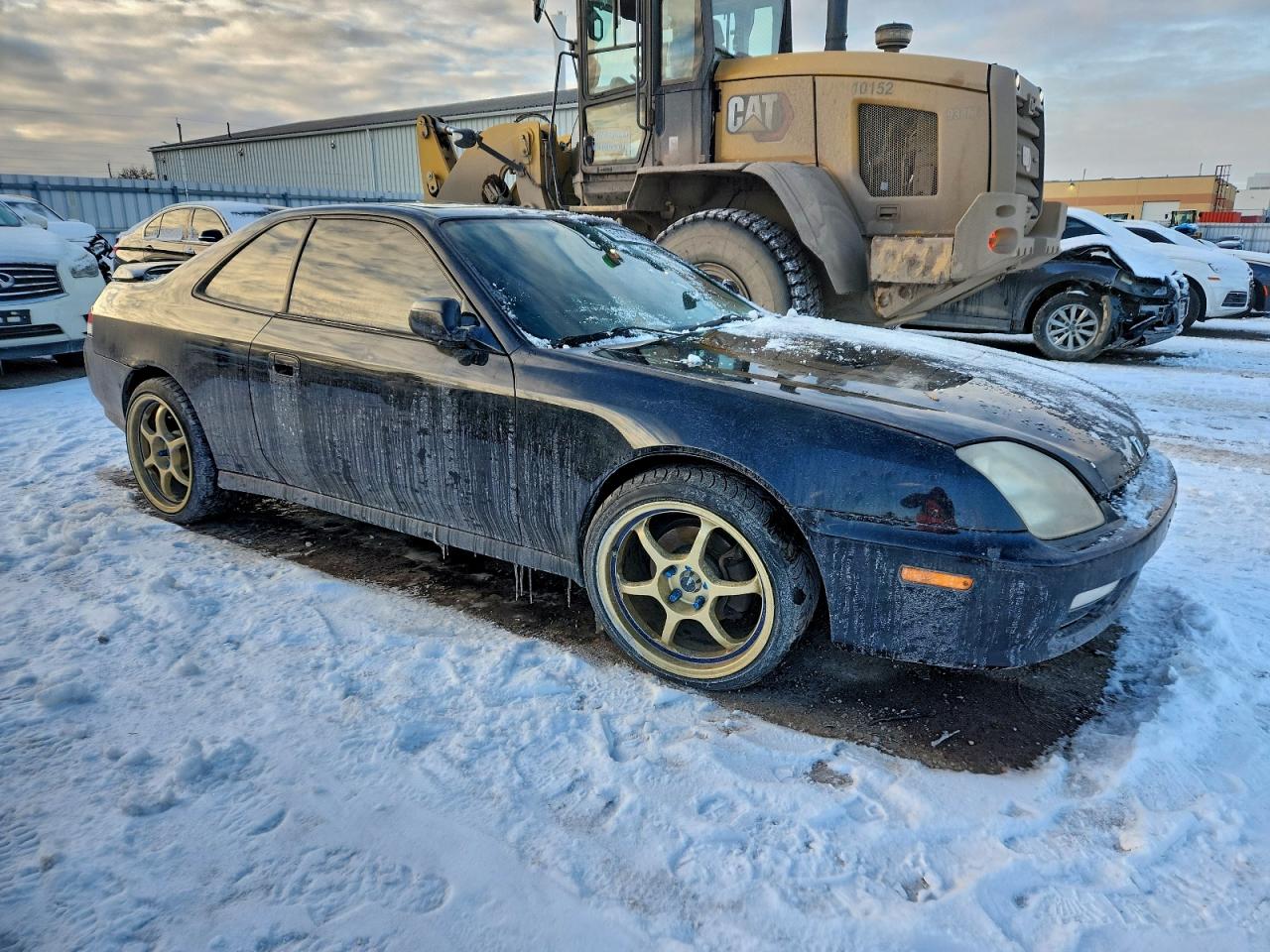 2001 Honda Prelude Se Black vin: JHMBB62781C801760