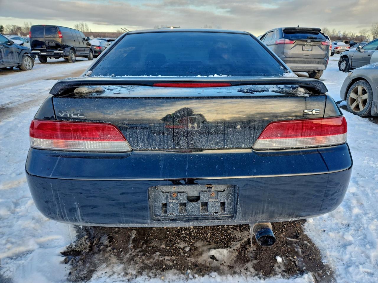 2001 Honda Prelude Se Black vin: JHMBB62781C801760