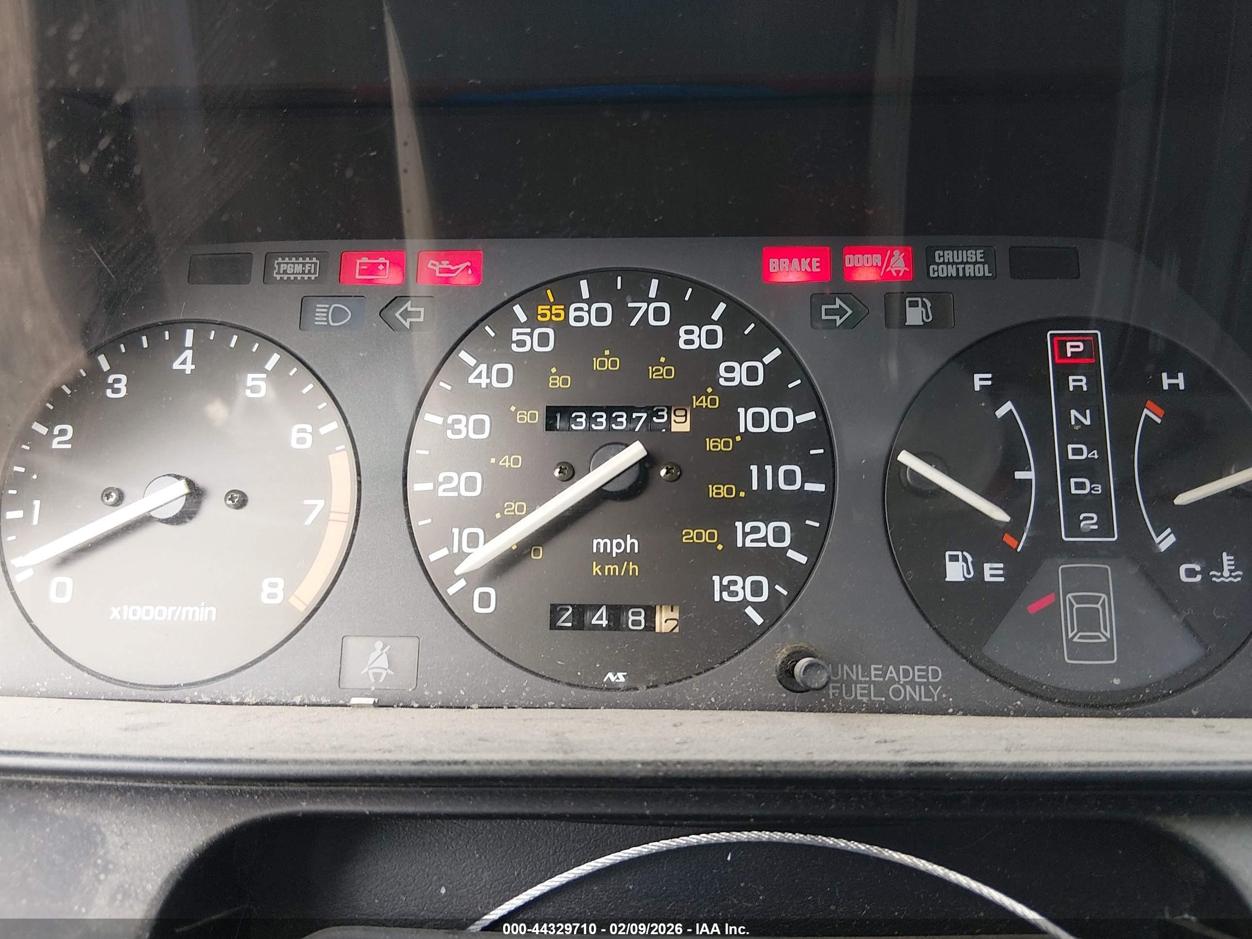 1987 Honda Accord Lxi Gray vin: JHMCA5485HC046987