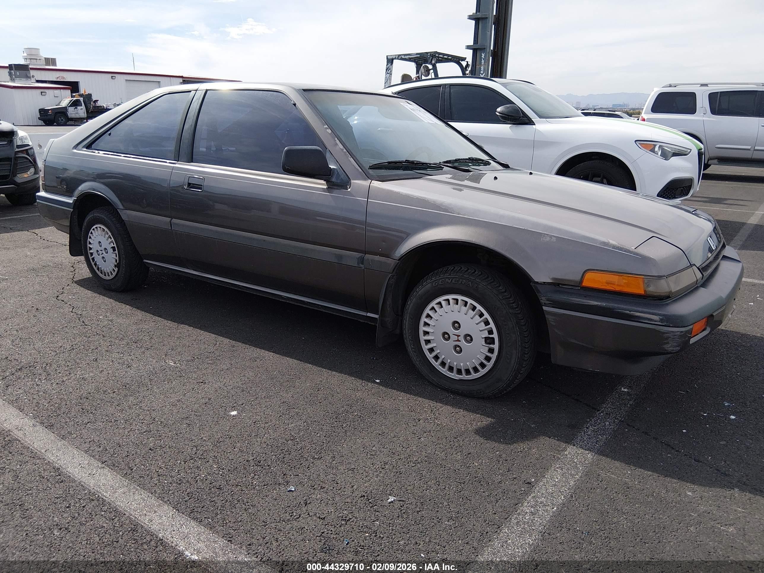1987 Honda Accord Lxi Gray vin: JHMCA5485HC046987