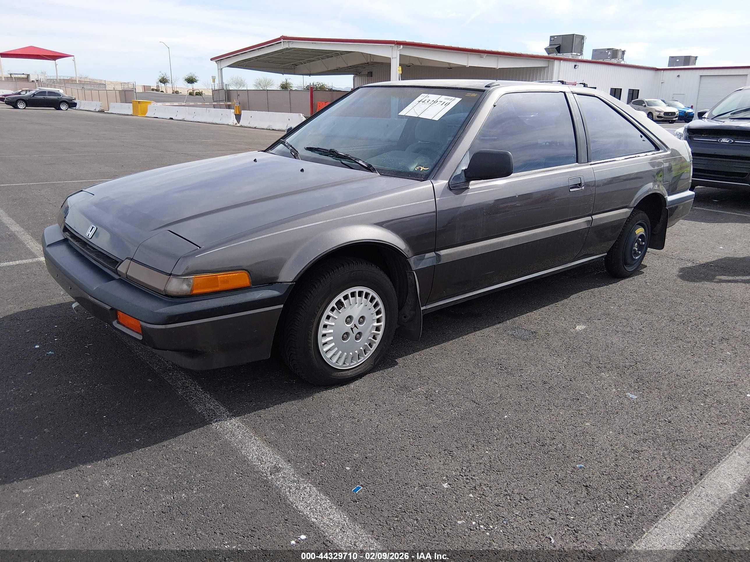 1987 Honda Accord Lxi Gray vin: JHMCA5485HC046987