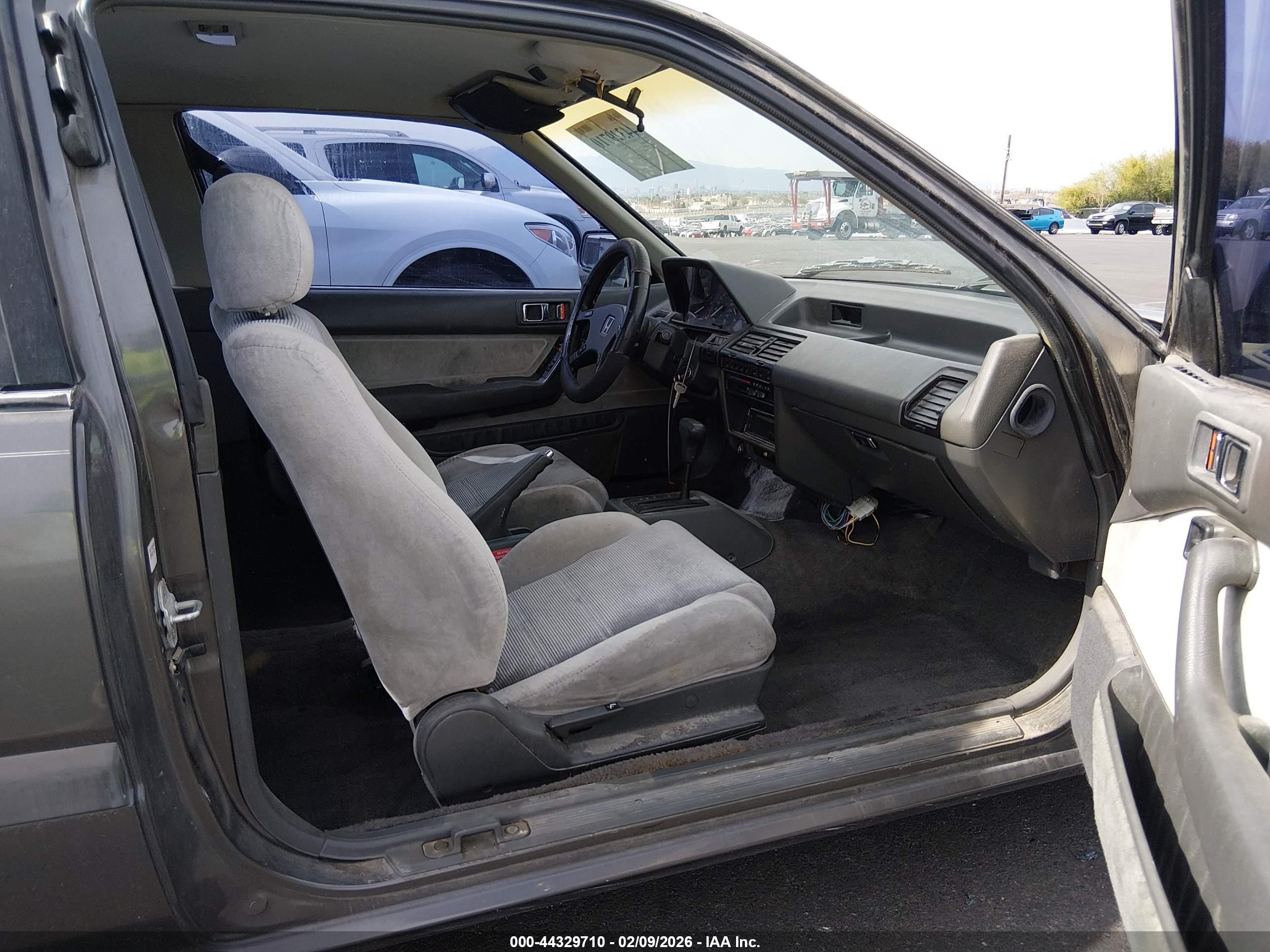1987 Honda Accord Lxi Gray vin: JHMCA5485HC046987