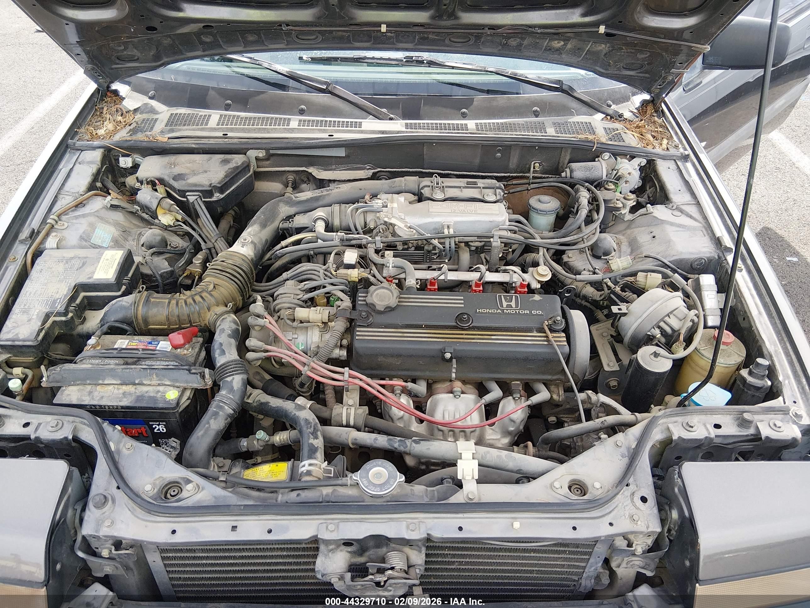 1987 Honda Accord Lxi Gray vin: JHMCA5485HC046987