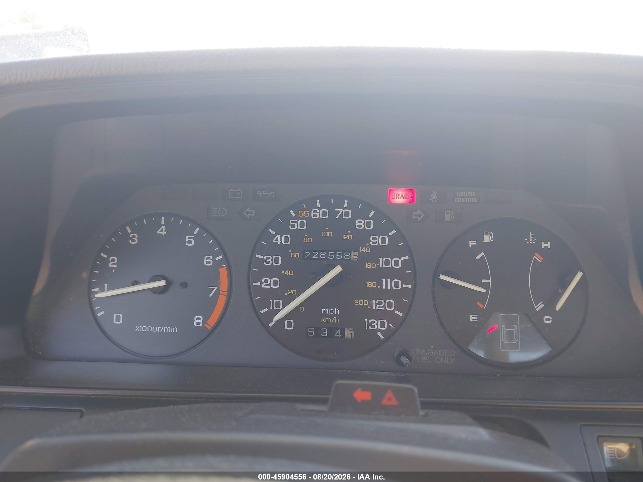 1987 Honda Accord Dx Gold vin: JHMCA5523HC024478