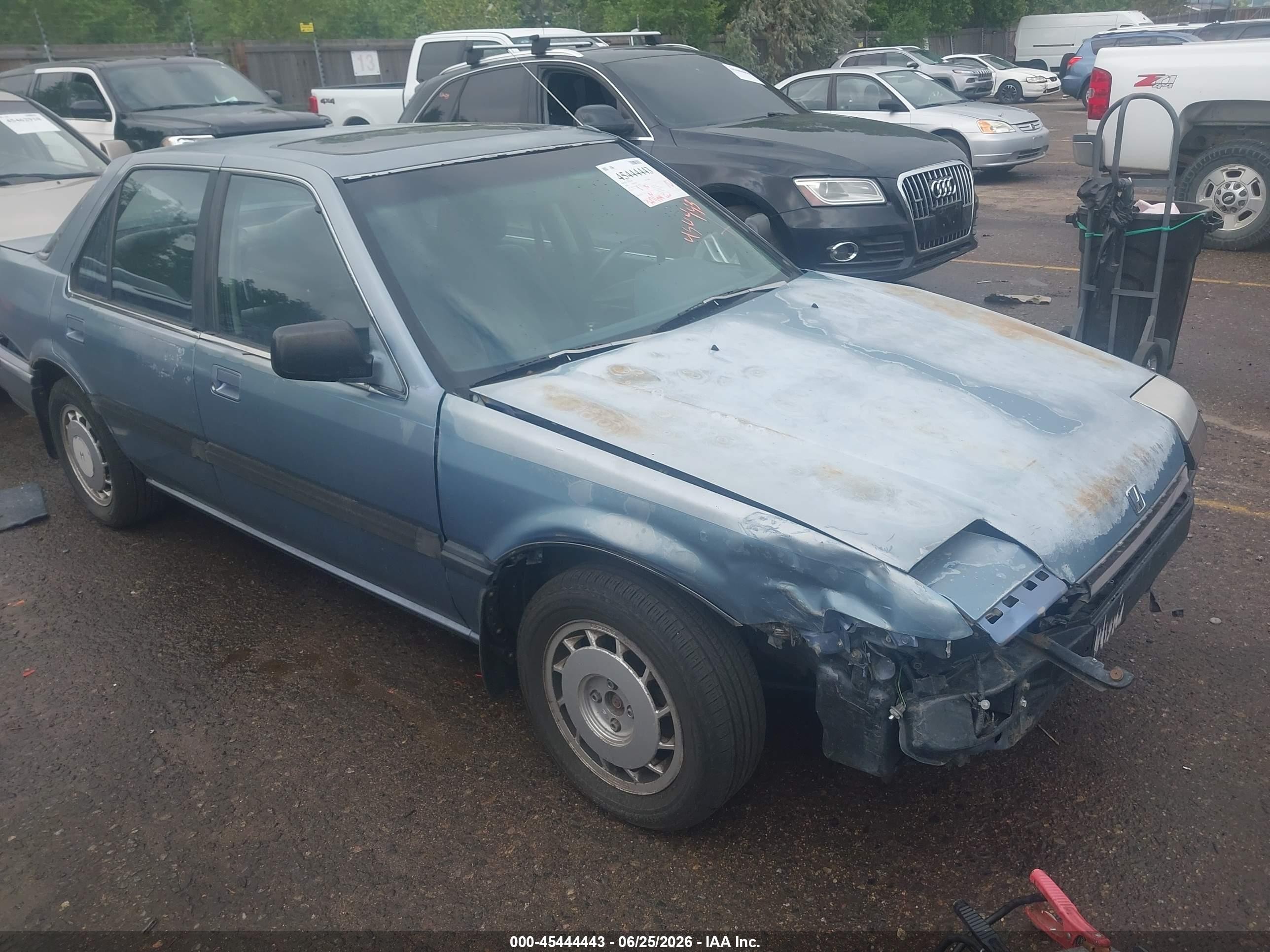 1989 Honda Accord Lxi Blue vin: JHMCA5645KC104002
