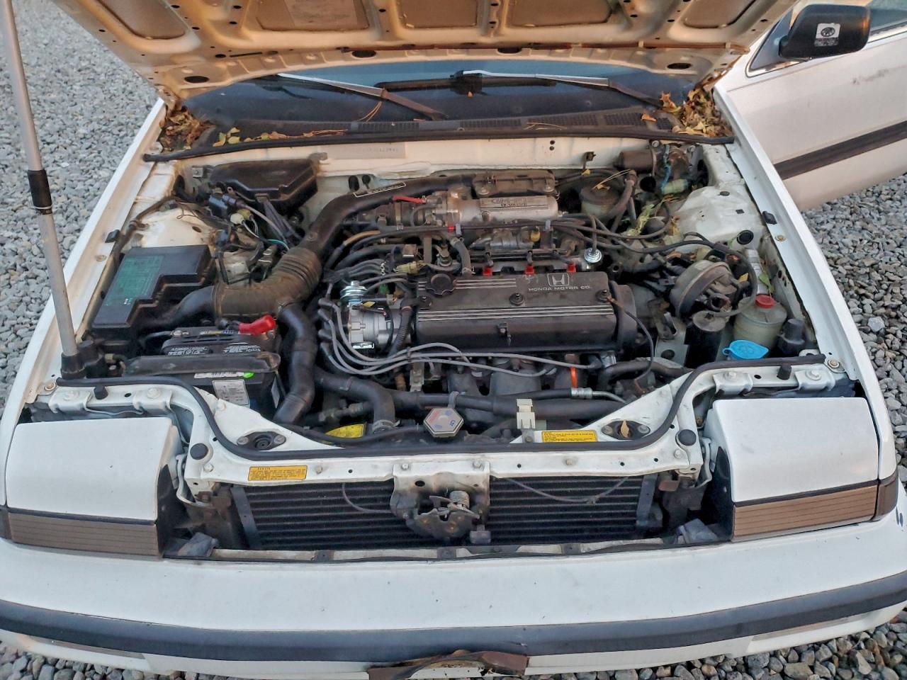 1988 Hond Accord Lxi Белый vin: JHMCA564XJC122994
