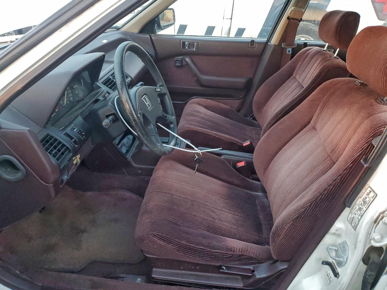 1988 Hond Accord Lxi Белый vin: JHMCA564XJC122994