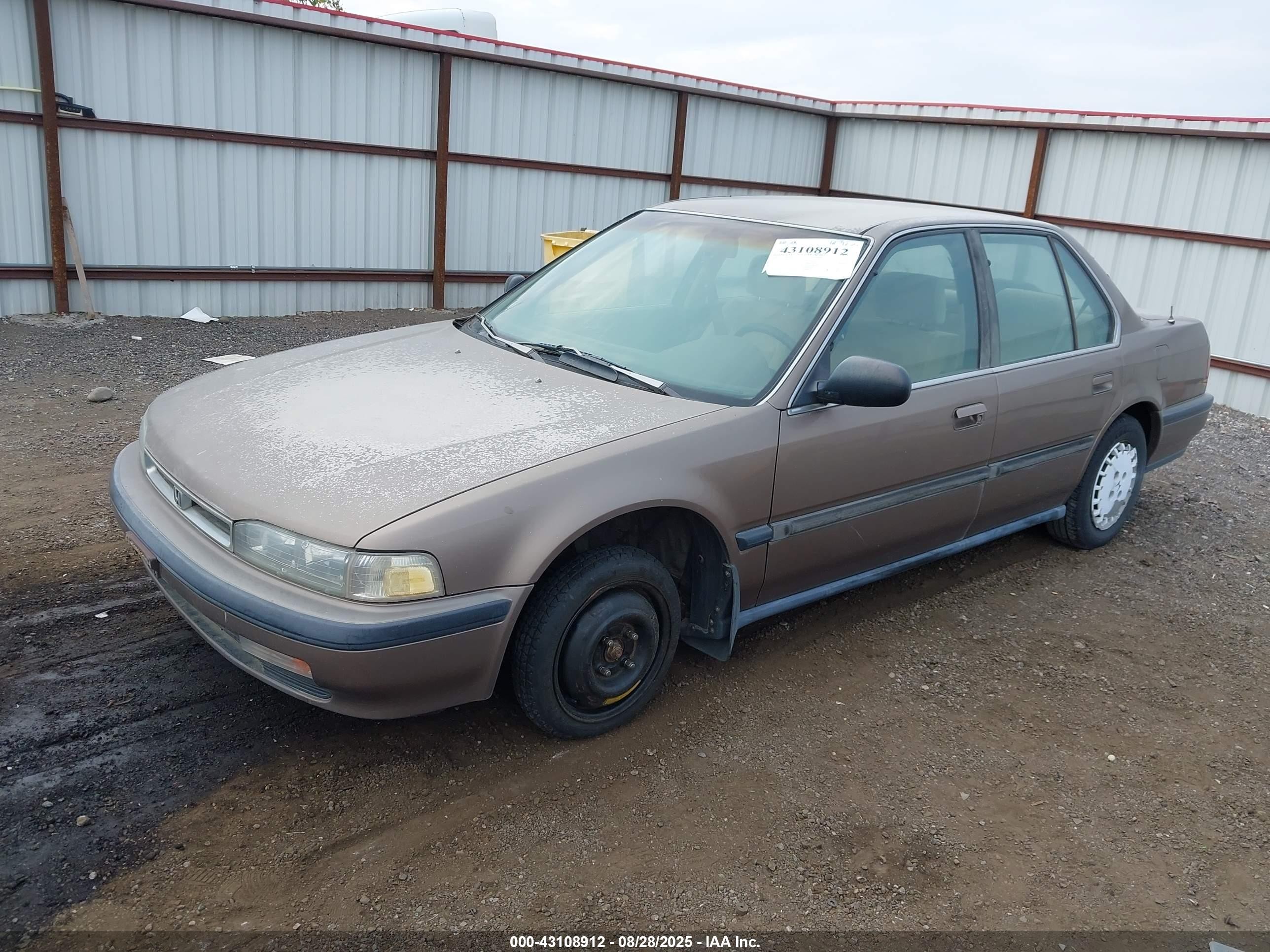1990 Honda Accord Lx/ex Gold vin: JHMCB7554LC079758