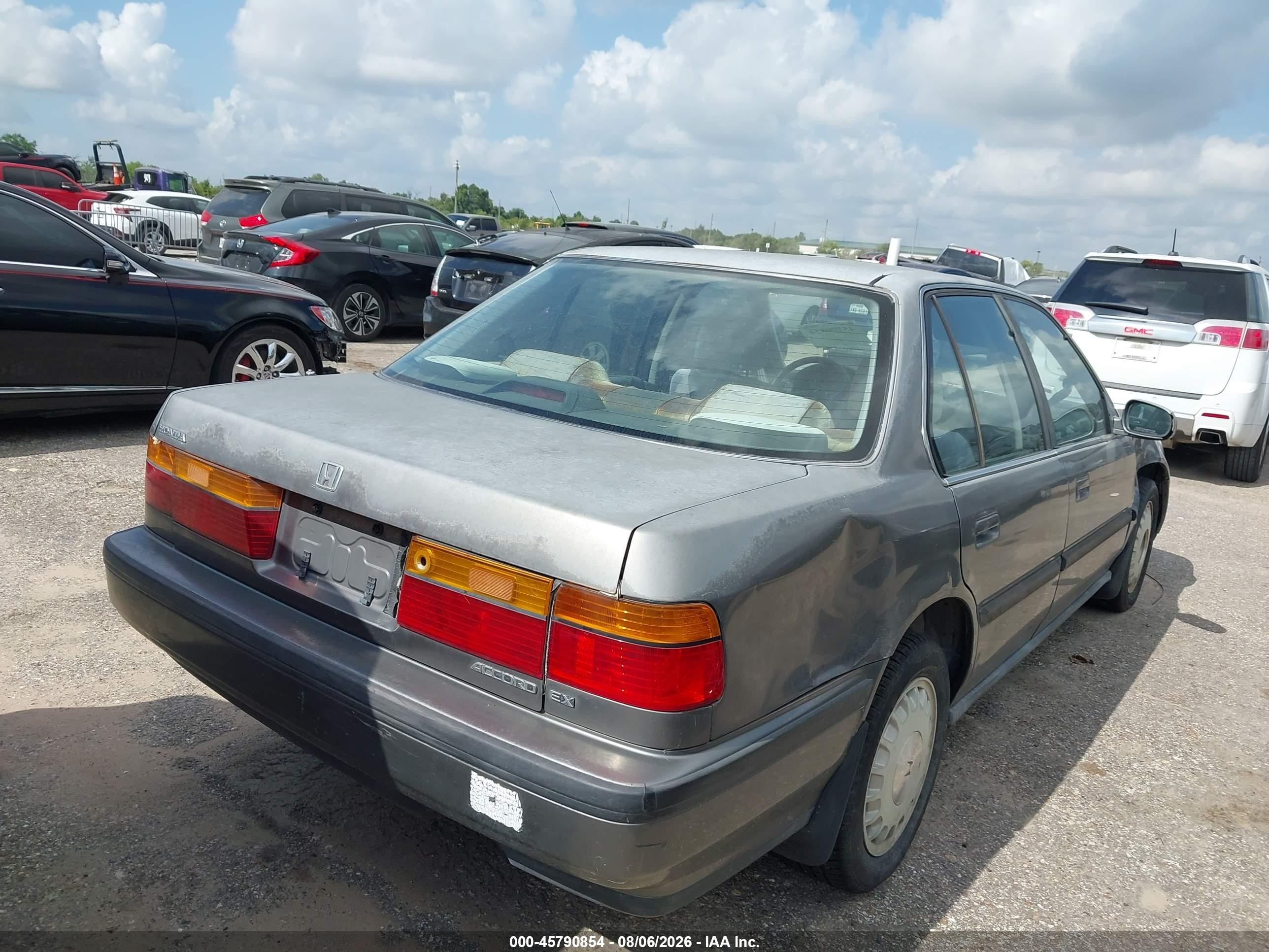 1990 Honda Accord Ex/ex-r Gray vin: JHMCB7561LC133252