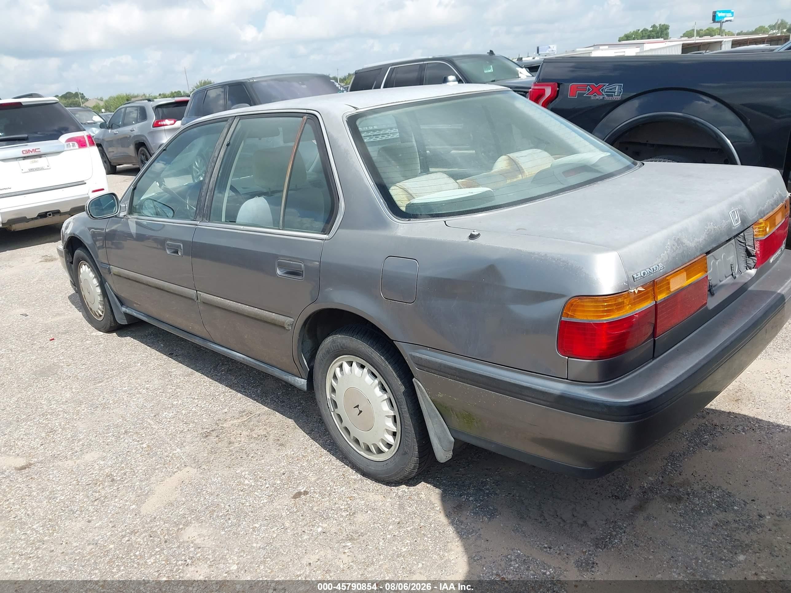 1990 Honda Accord Ex/ex-r Gray vin: JHMCB7561LC133252
