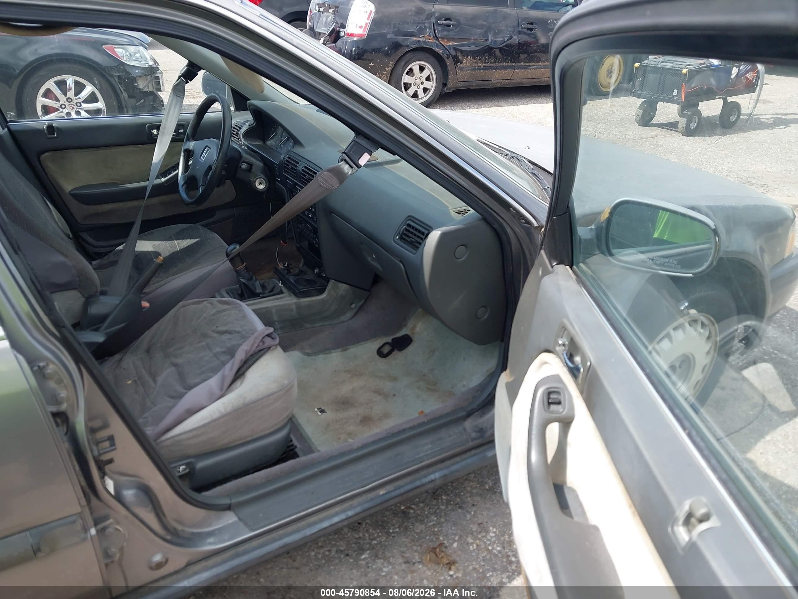 1990 Honda Accord Ex/ex-r Gray vin: JHMCB7561LC133252