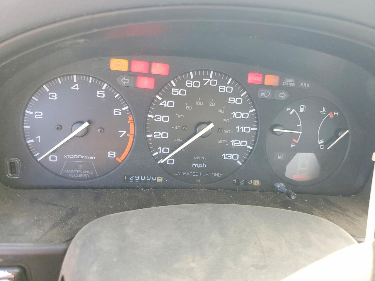 1993 Honda Accord Ex White vin: JHMCB7579PC051784