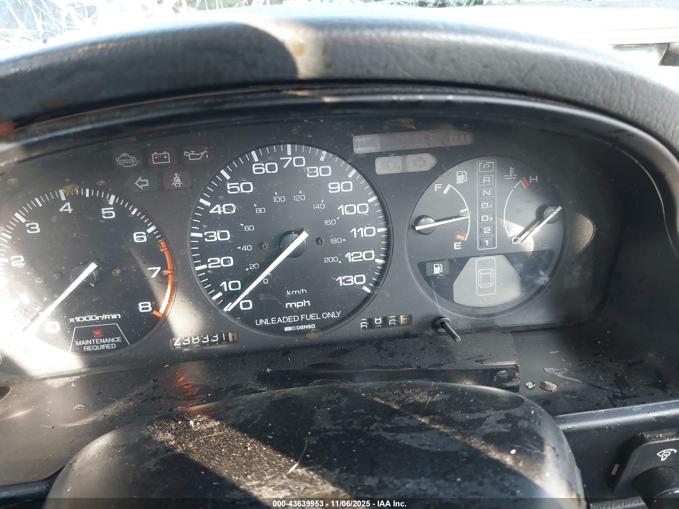 1992 Honda Accord Dx/lx Gray vin: JHMCB764XNC046496