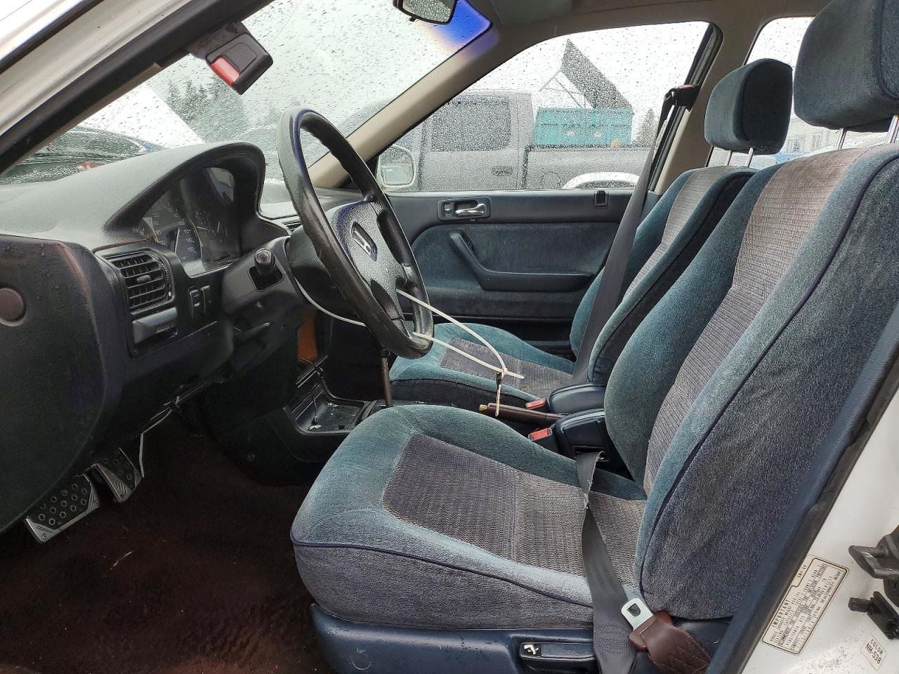 1990 Honda Accord Lx White vin: JHMCB7652LC115736