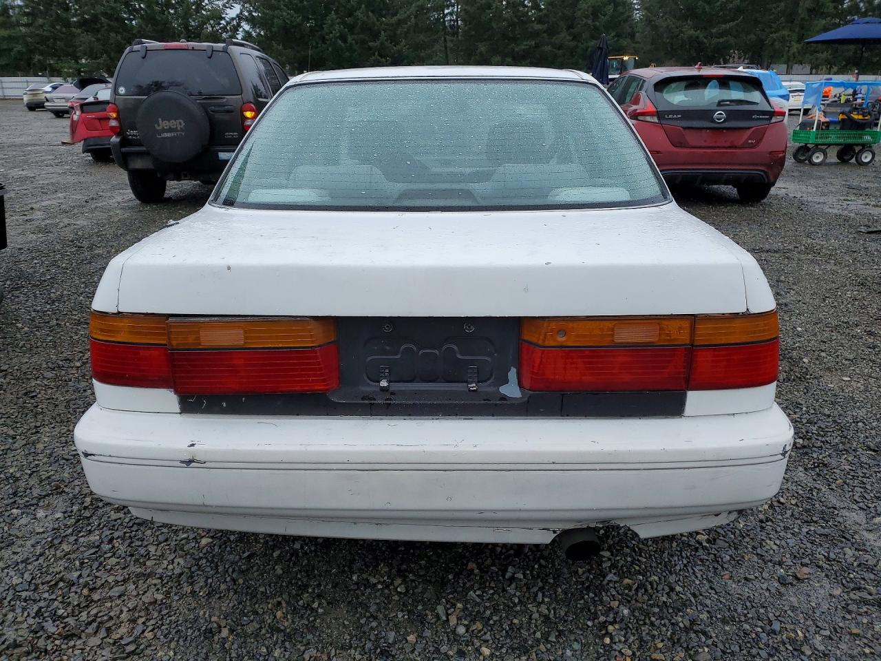 1990 Honda Accord Lx White vin: JHMCB7652LC115736