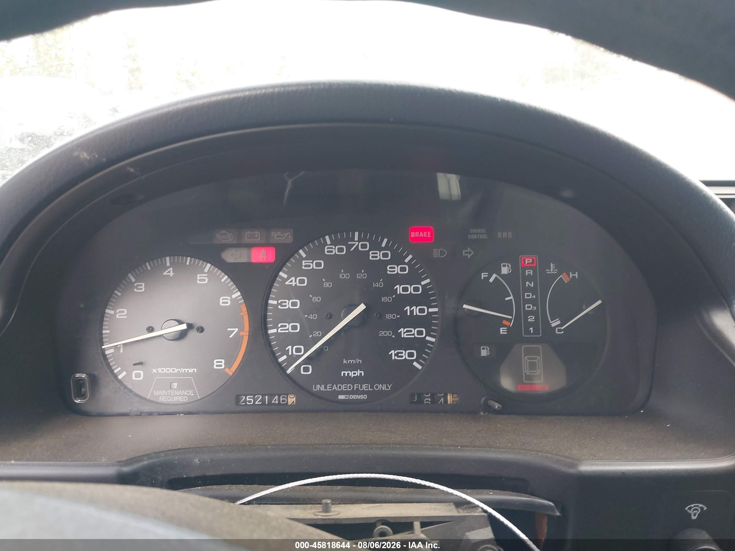 1992 Honda Accord Lx/ex White vin: JHMCB7652NC035095