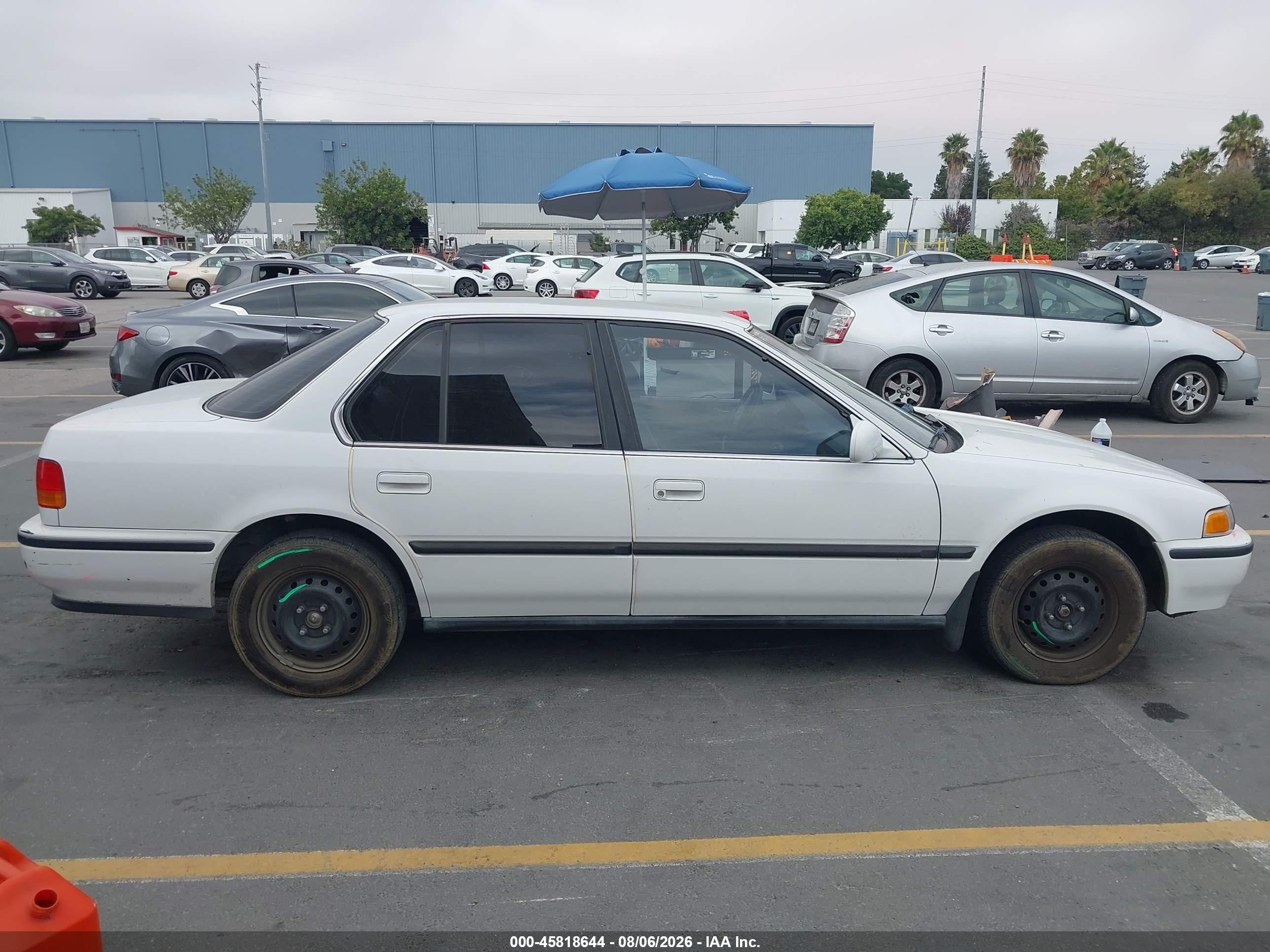 1992 Honda Accord Lx/ex White vin: JHMCB7652NC035095