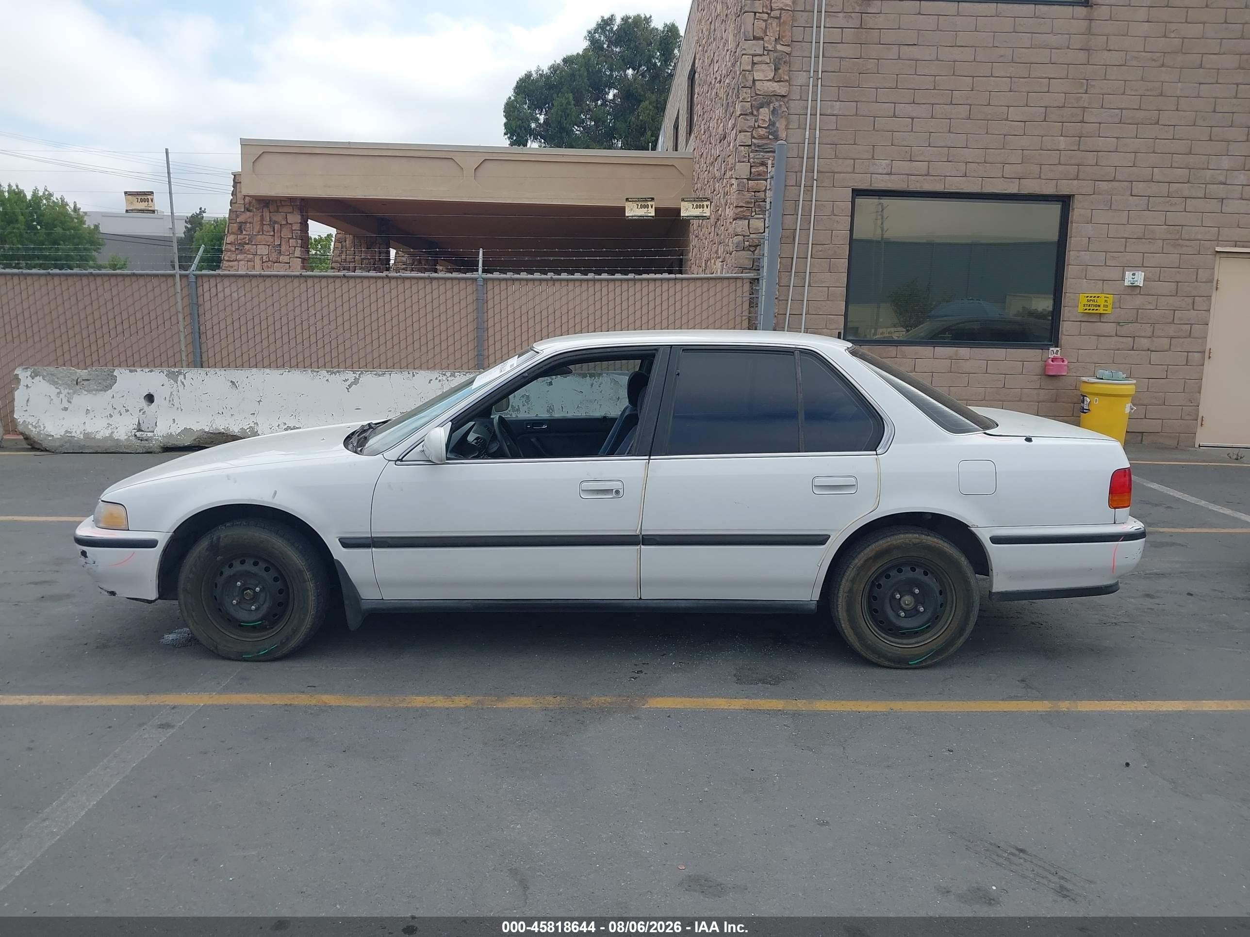 1992 Honda Accord Lx/ex White vin: JHMCB7652NC035095