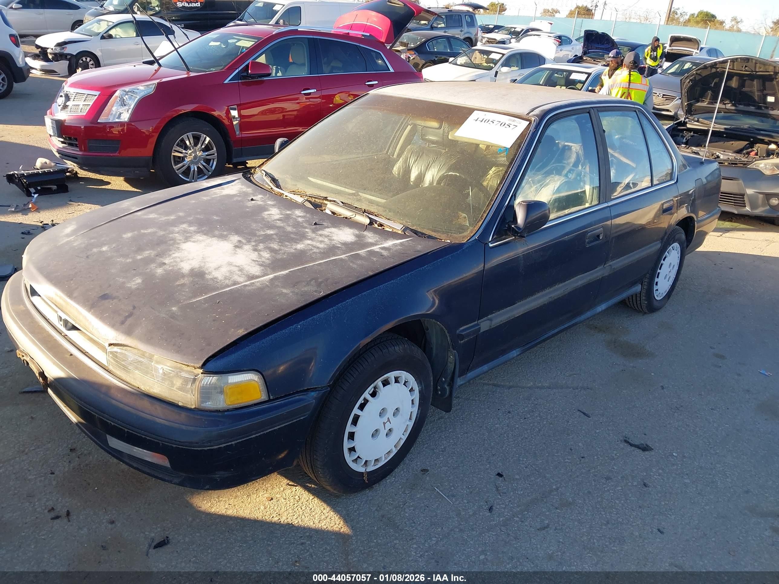1991 Honda Accord Lx/ex Синий vin: JHMCB7653MC099676
