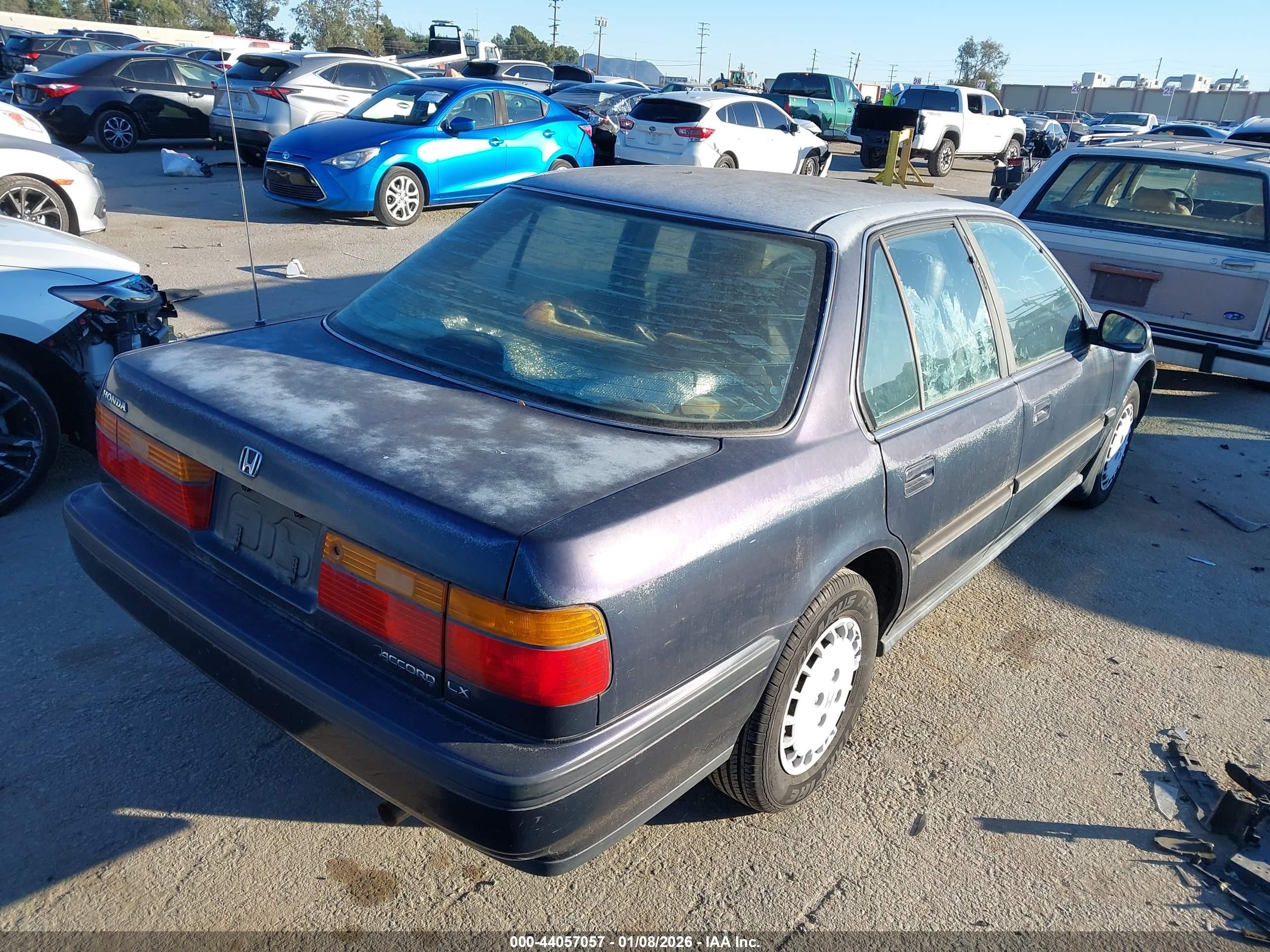 1991 Honda Accord Lx/ex Синий vin: JHMCB7653MC099676