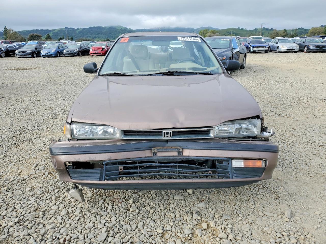 1990 Honda Accord Lx Tan vin: JHMCB7654LC084859
