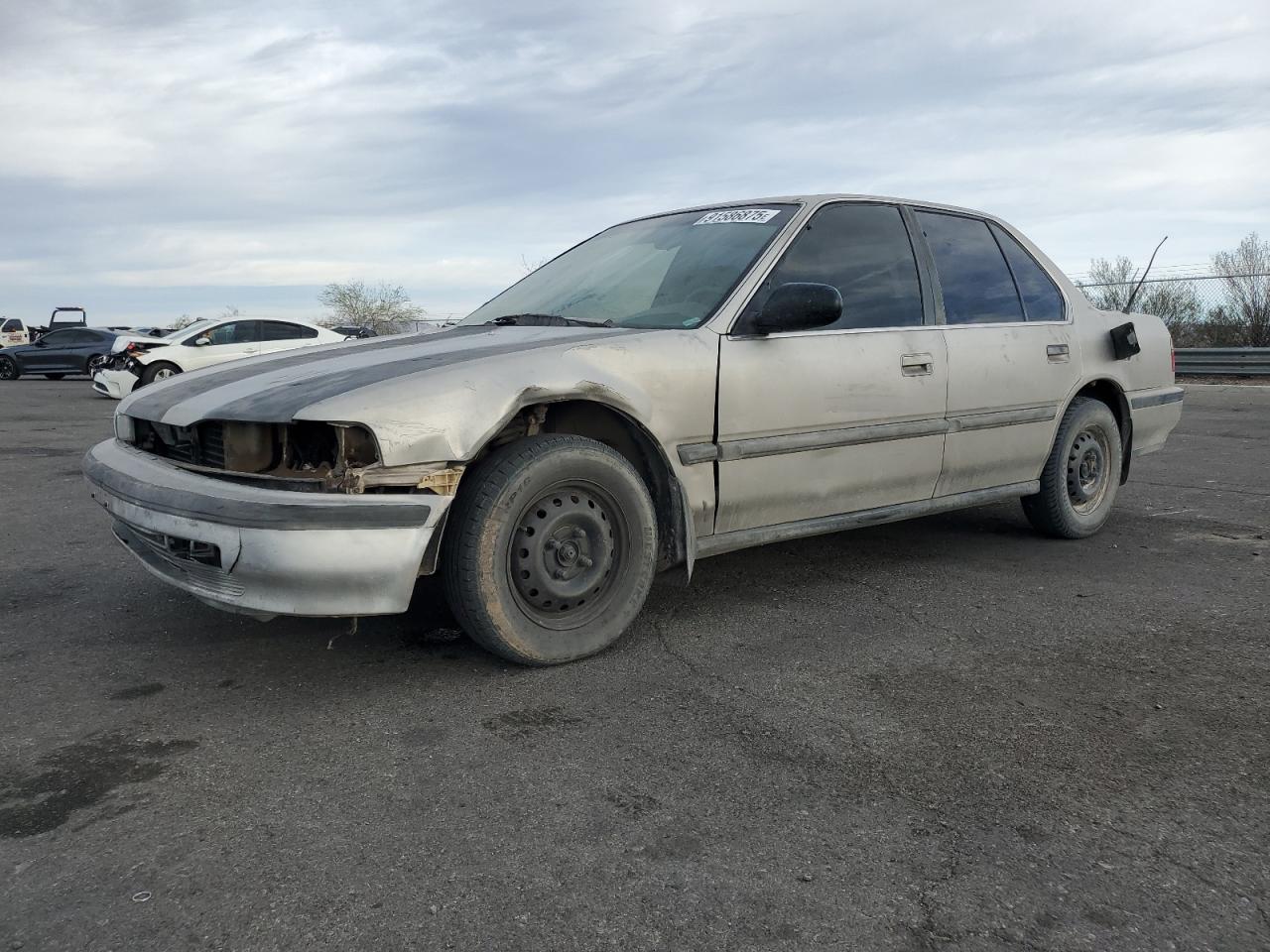 1990 Honda Accord Lx Silver vin: JHMCB7654LC085848
