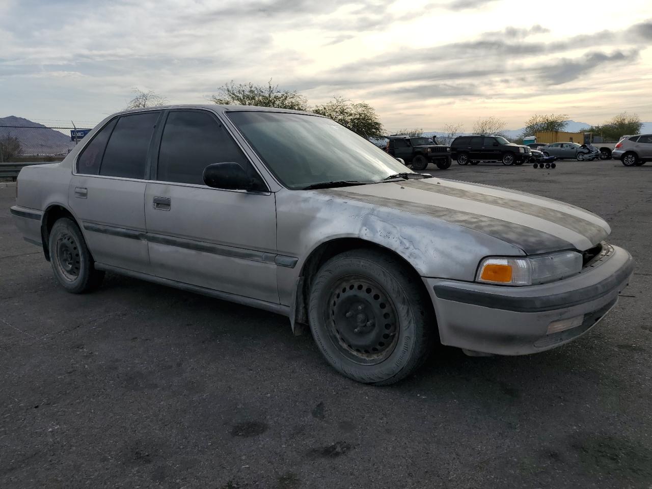 1990 Honda Accord Lx Silver vin: JHMCB7654LC085848
