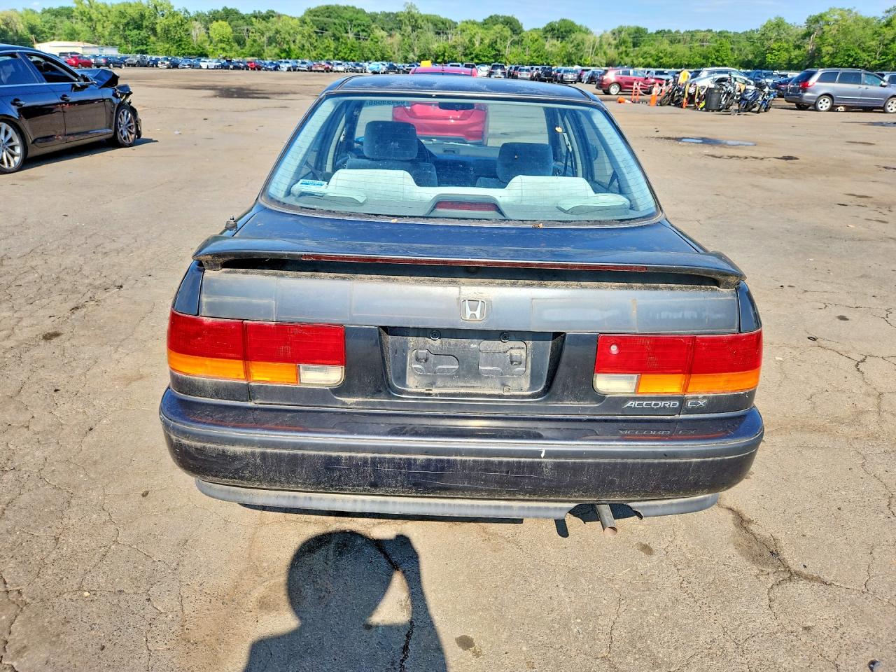 1993 Honda Accord Lx Black vin: JHMCB7655PC016883