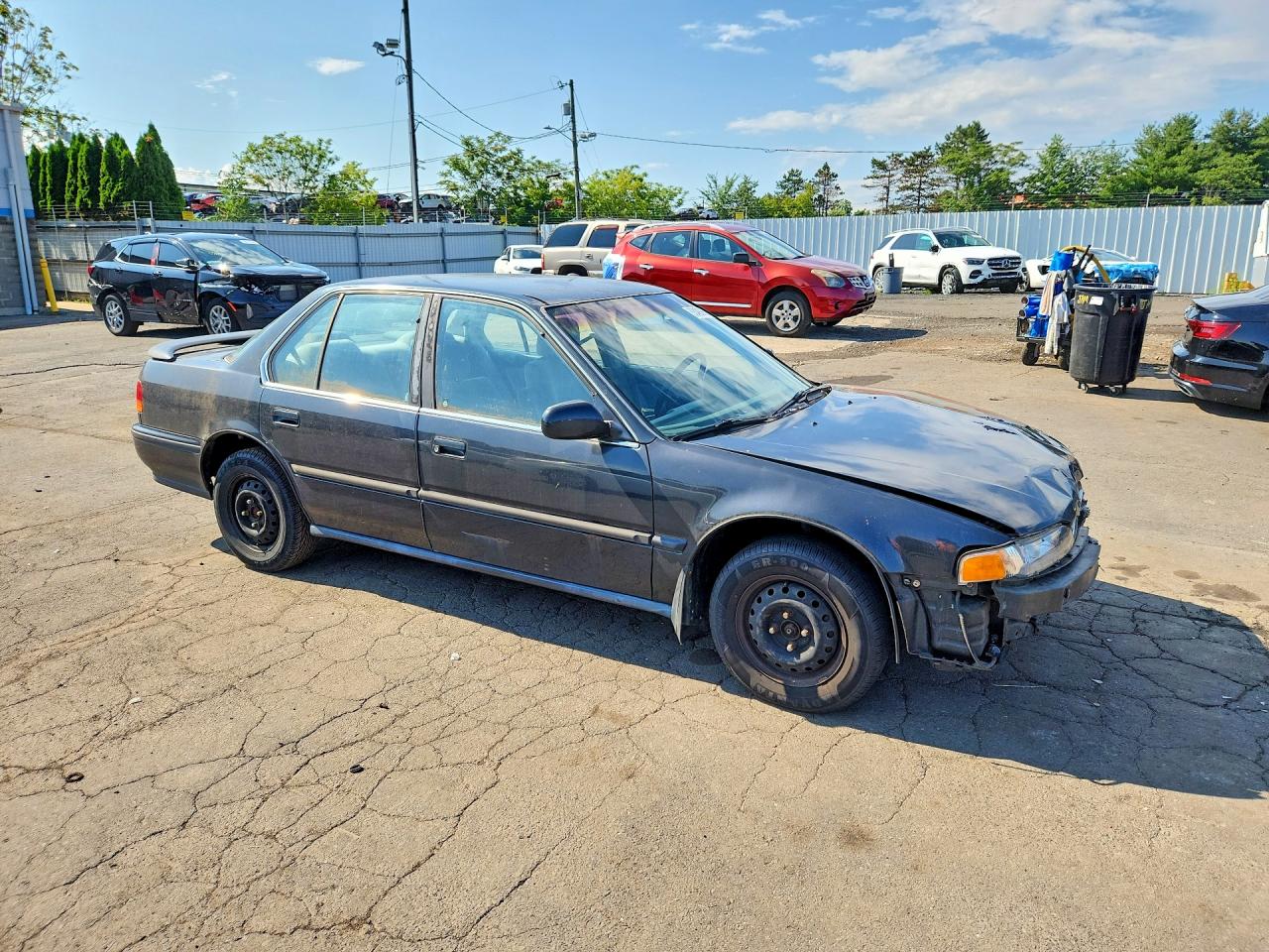 1993 Honda Accord Lx Black vin: JHMCB7655PC016883