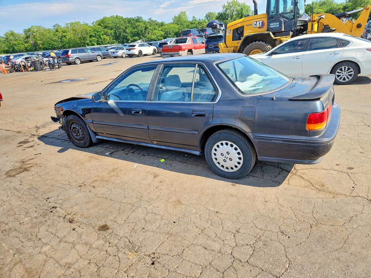 1993 Honda Accord Lx Black vin: JHMCB7655PC016883