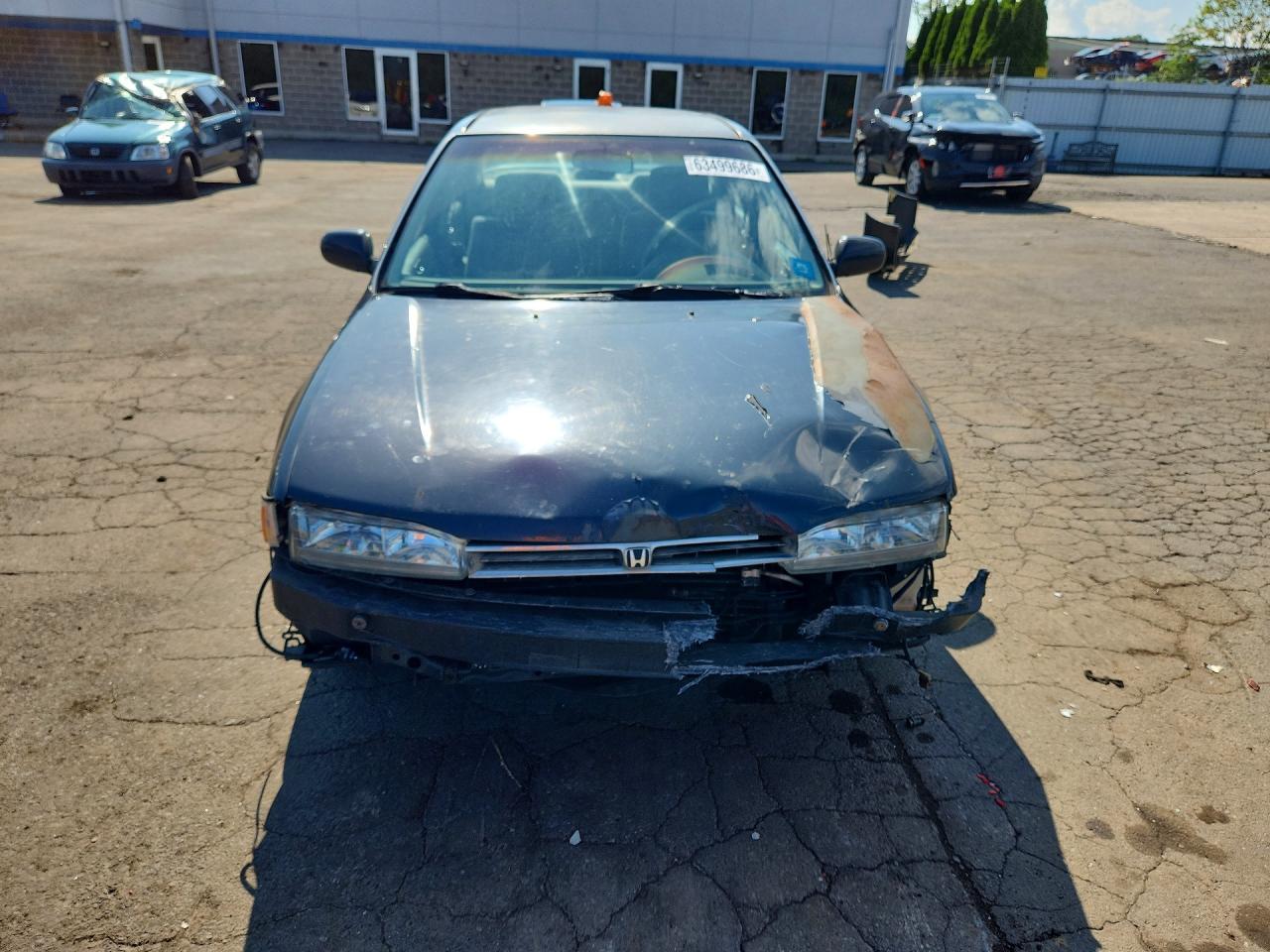 1993 Honda Accord Lx Black vin: JHMCB7655PC016883