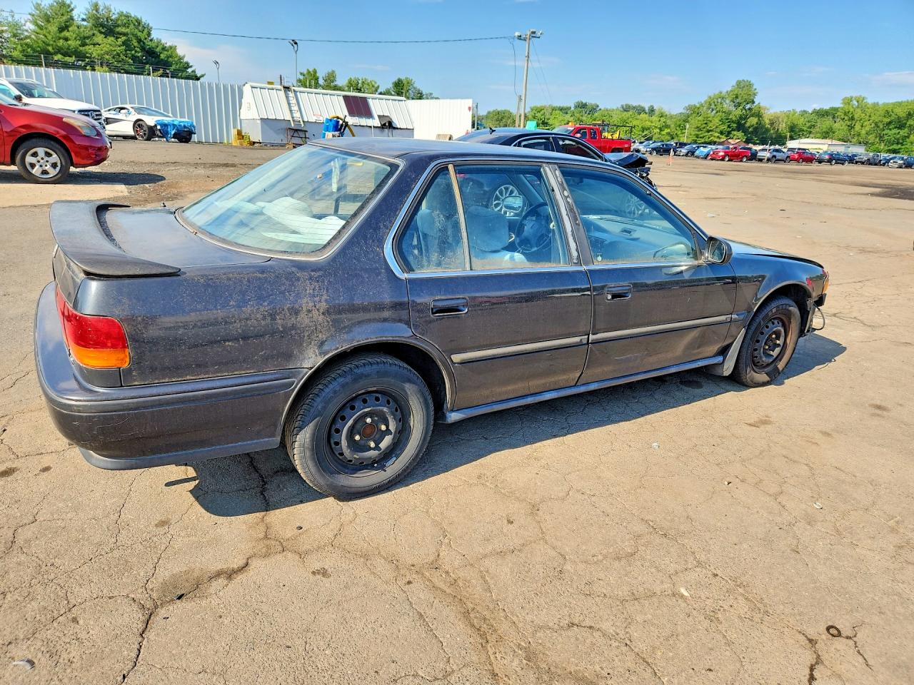 1993 Honda Accord Lx Black vin: JHMCB7655PC016883
