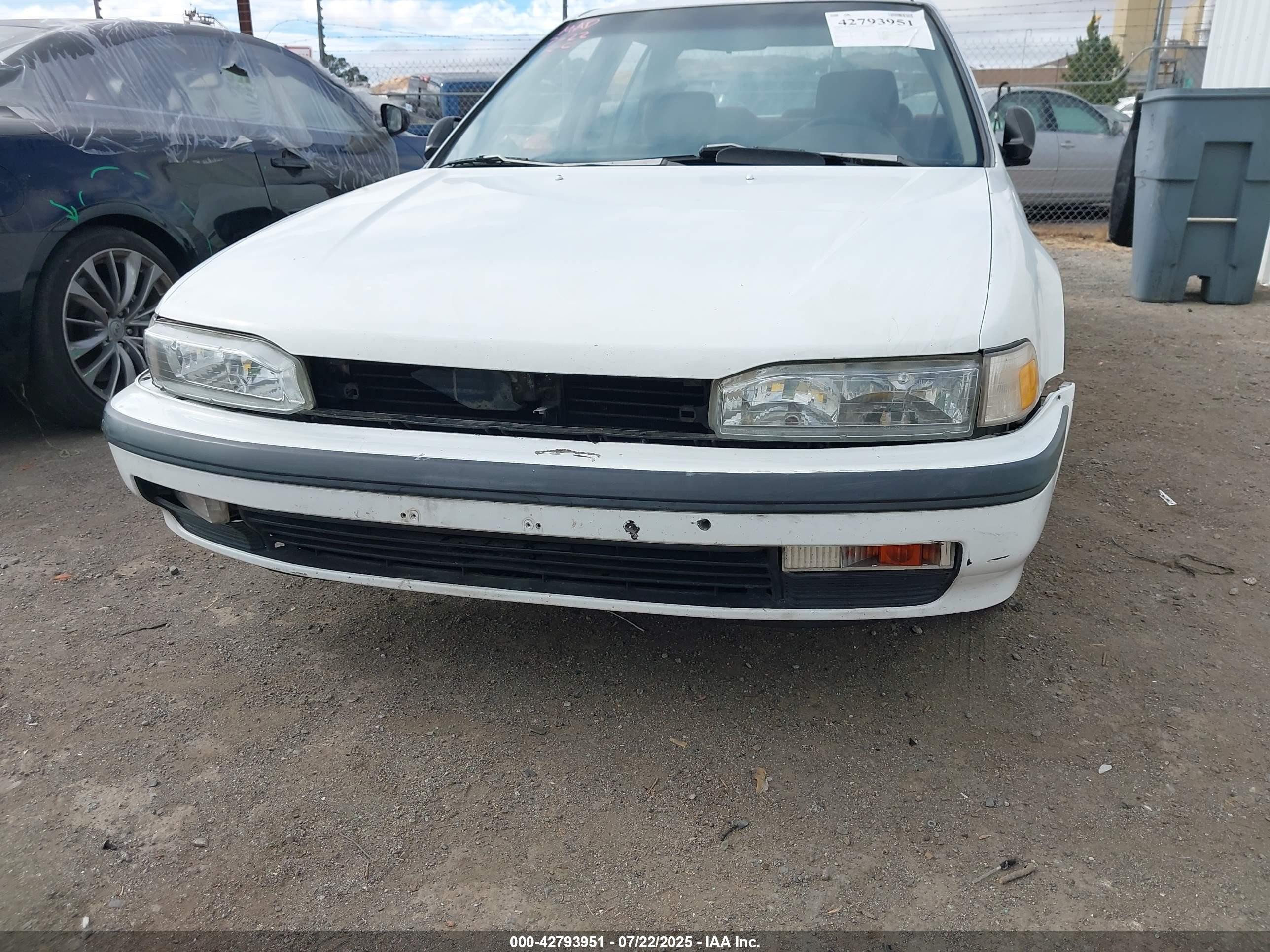 1990 Honda Accord Lx/ex Белый vin: JHMCB7657LC024042